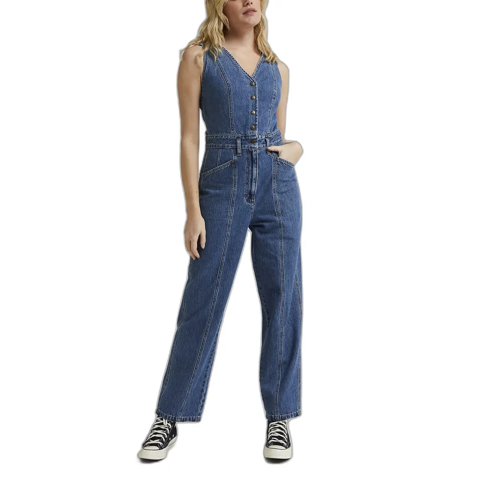 Lee UnionAll combinaison femme hazy indigo XXL denim