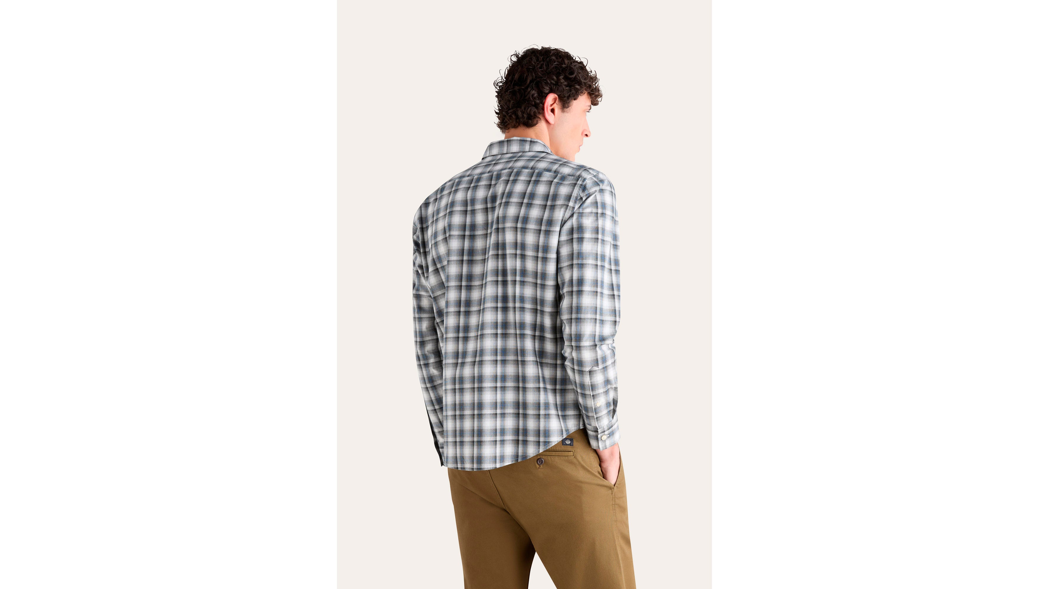 Dockers Ultimate Chemise regular bleue