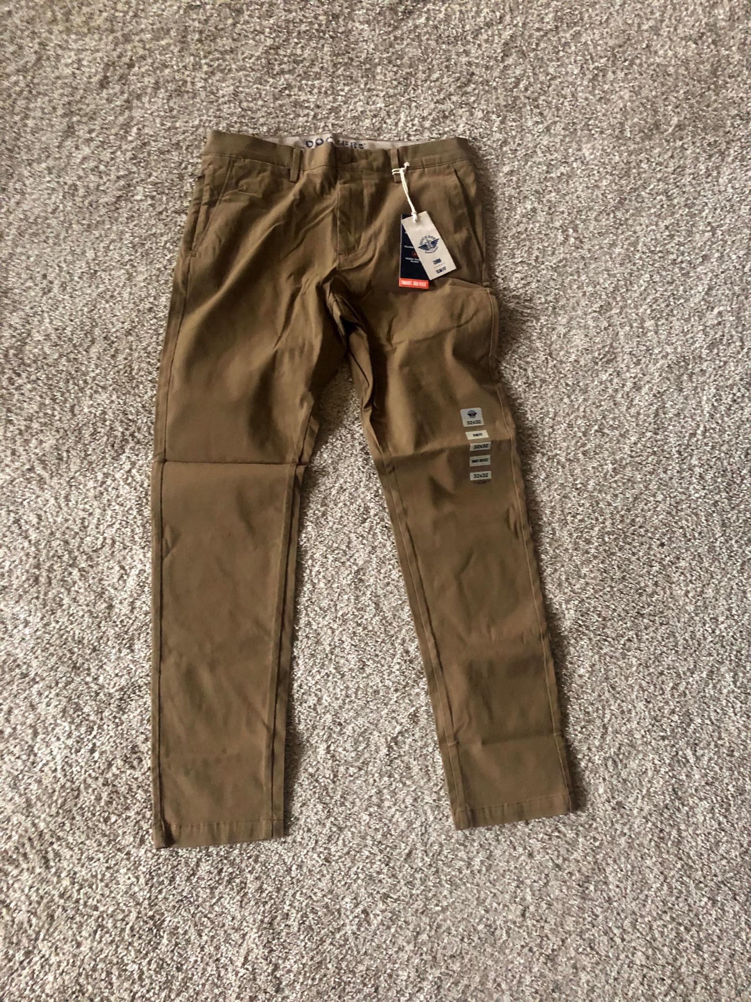 Dockers Crafted Khaki Slim Fit chino homme gris Steelhead