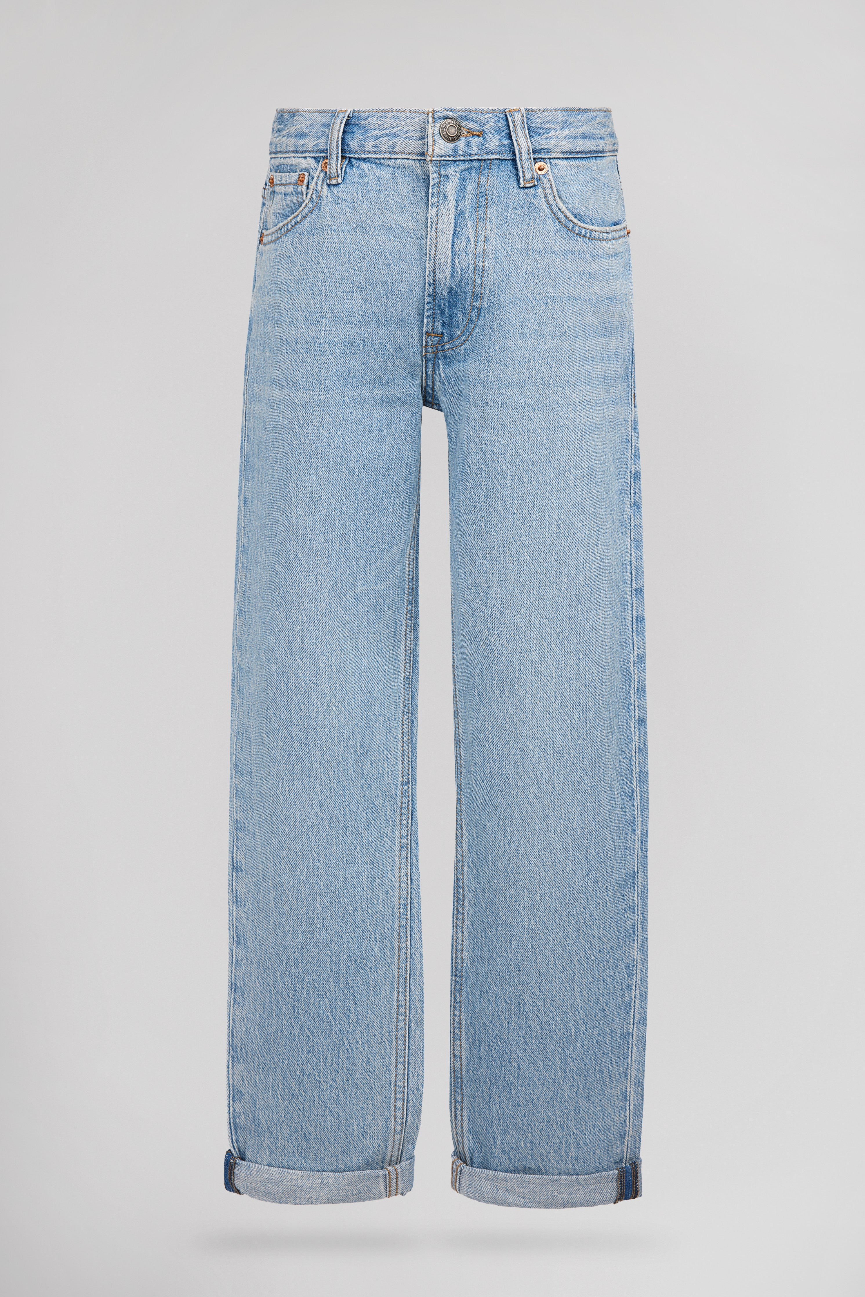 Teddy Smith Dad Pant JR Fripp/Indigo Clair jean garçon coton