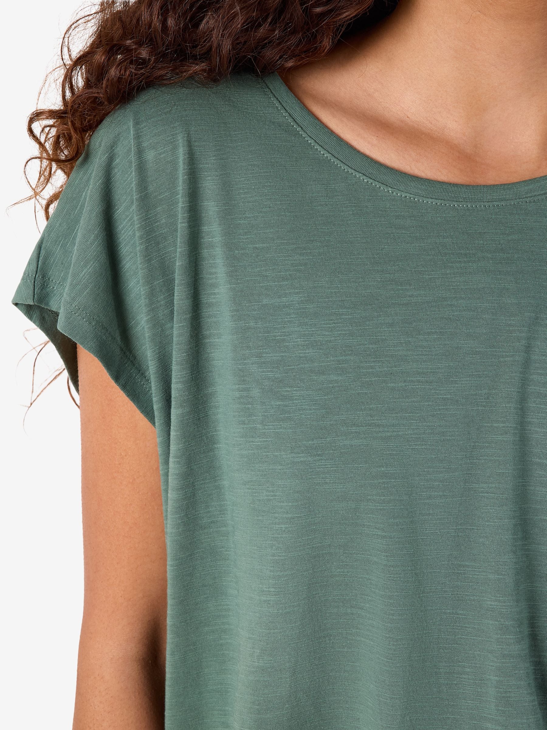 Noisy May Mathilde t-shirt oversize coton bio long