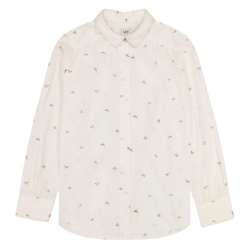 Lee Shirred Blouse chemisier femme L Grove Floral coton bio