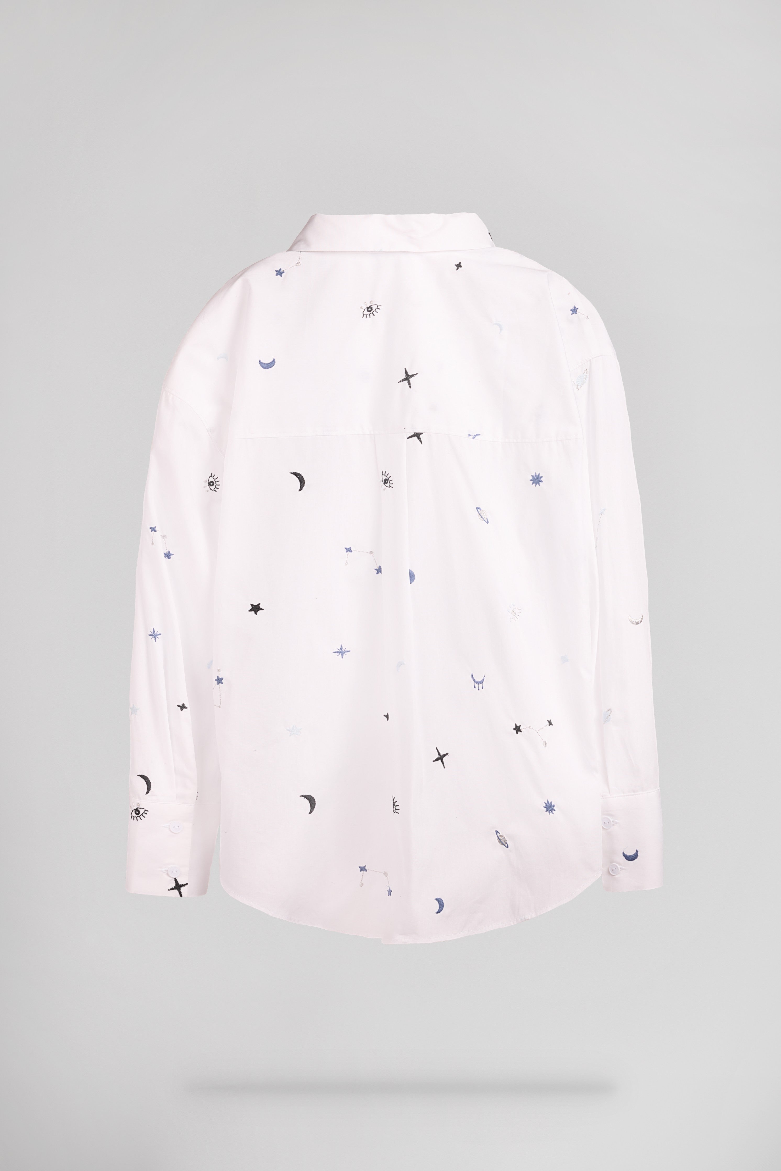 Teddy Smith C-Elena chemise imprimée blanc coton