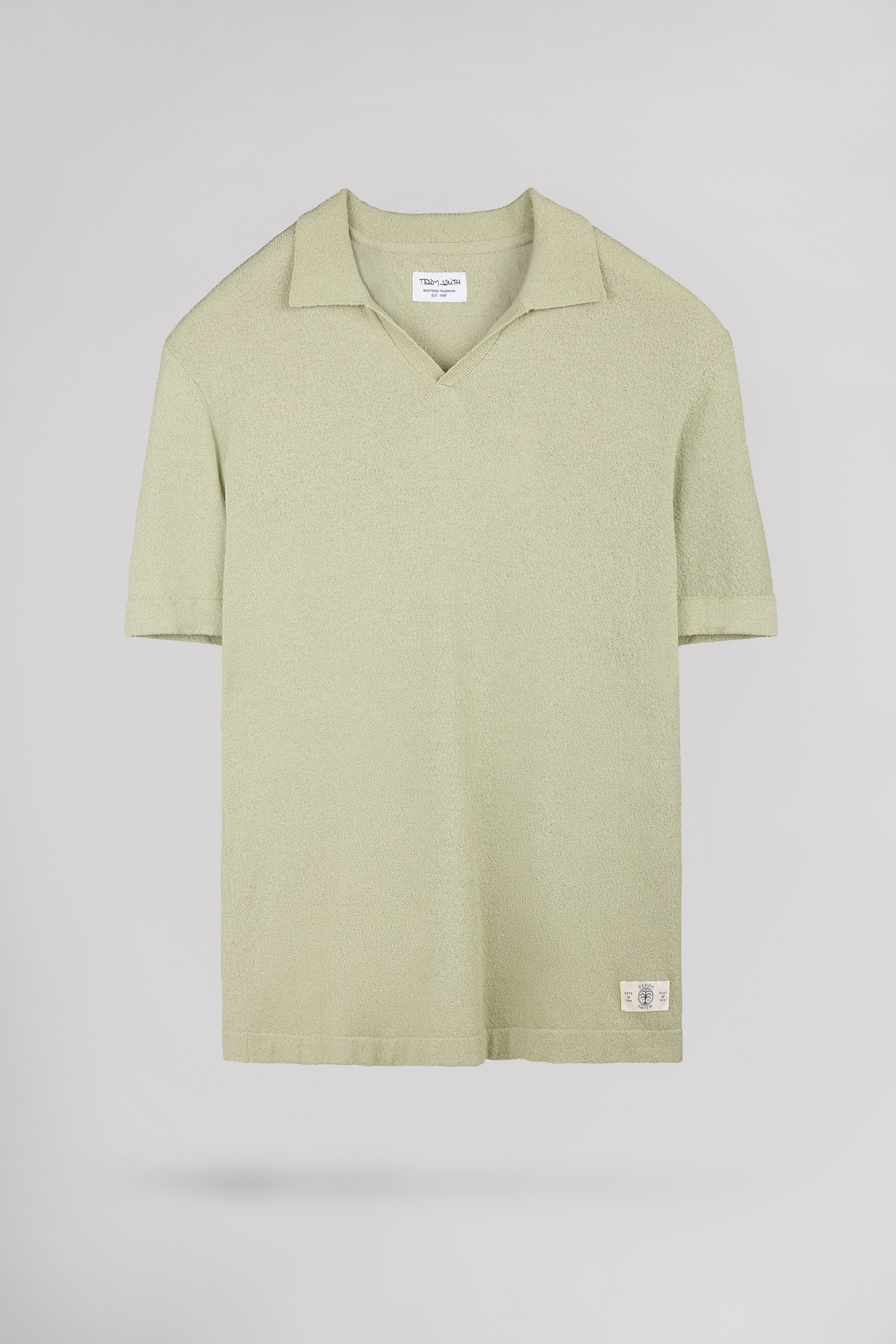 Teddy Smith P-Drago polo vert sauge homme coton