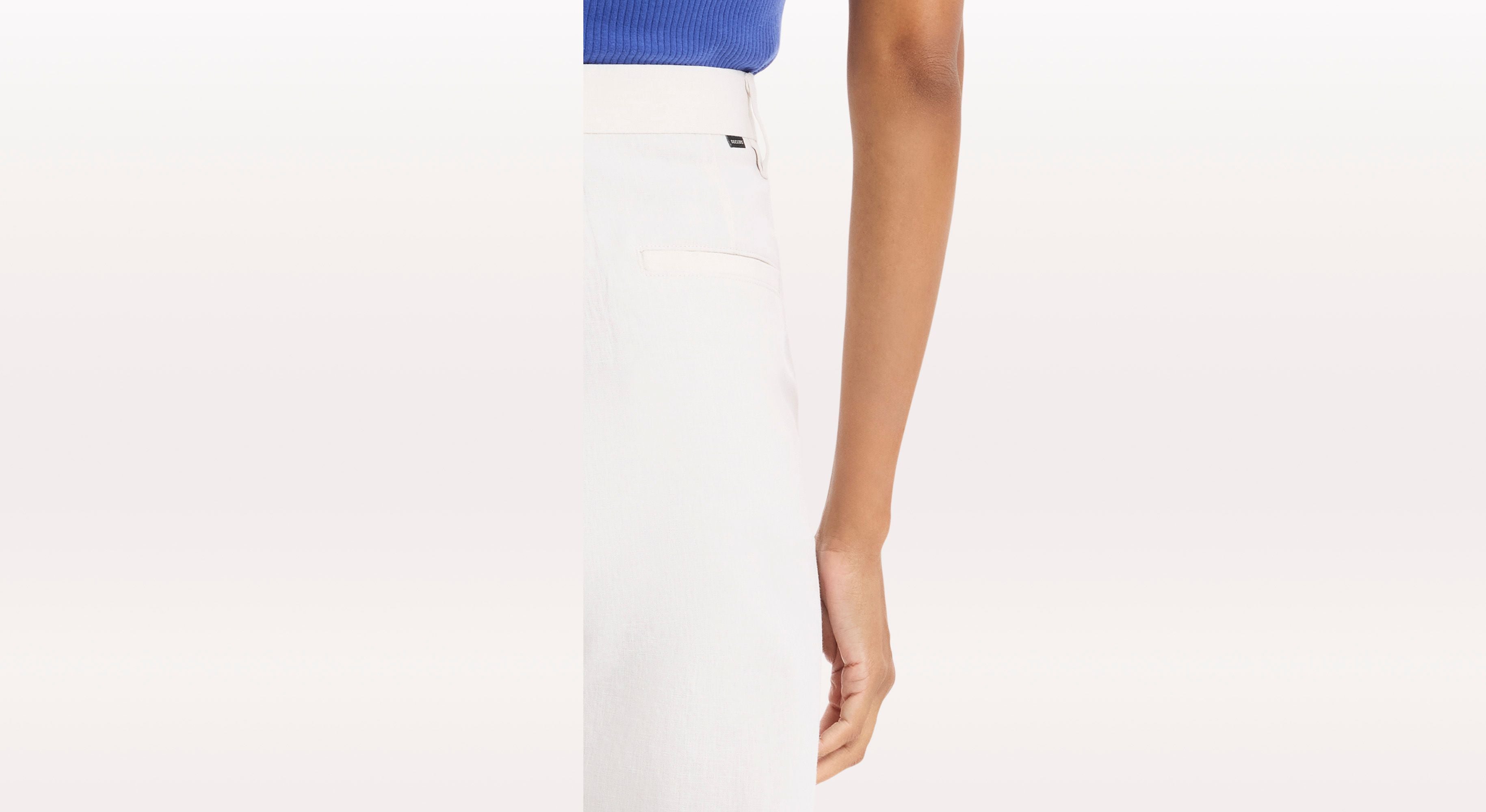 Dockers Blake High Straight chino blanc taille haute coupe droite