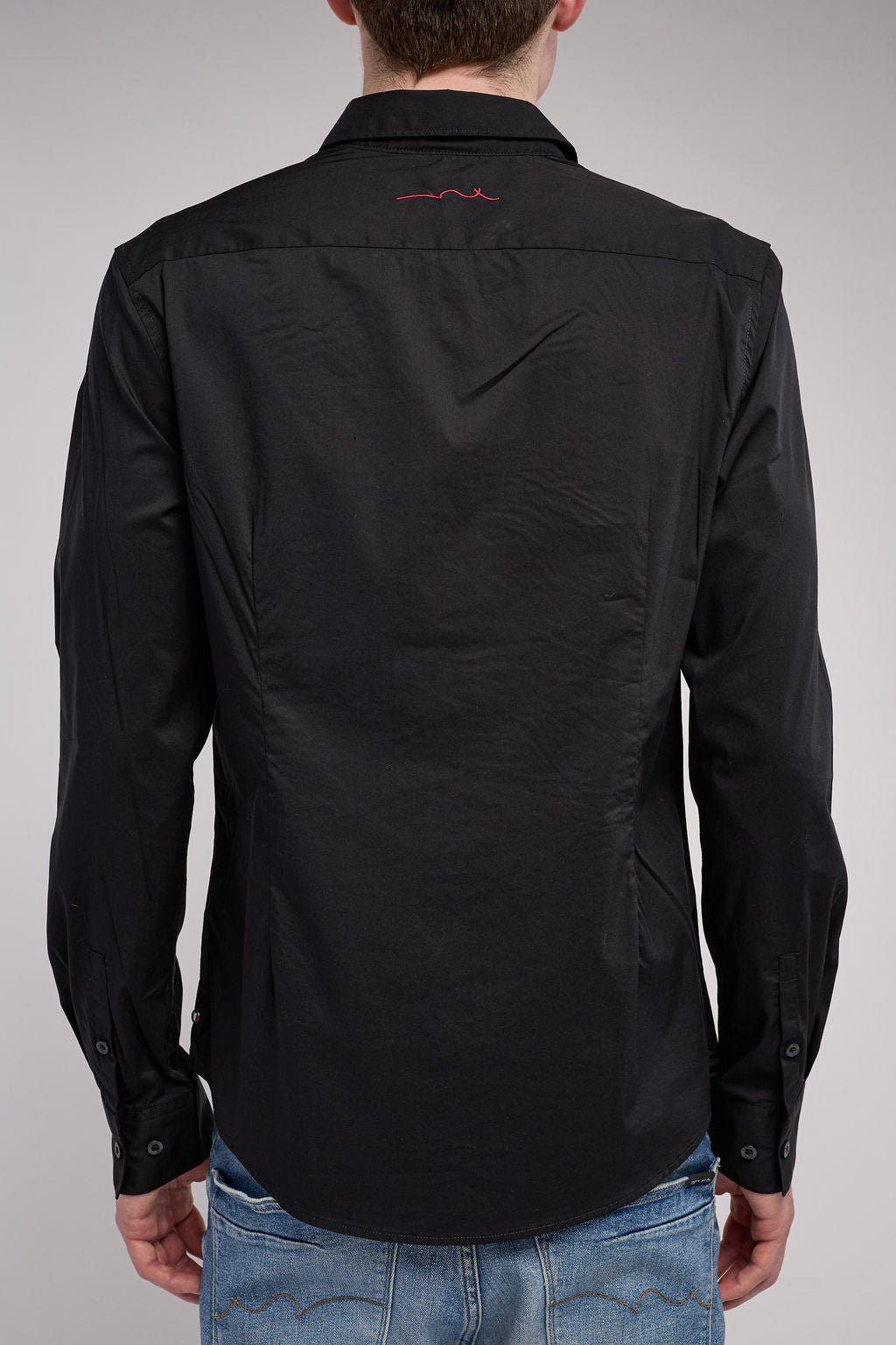 Teddy Smith C-Oswald ML chemise charbon stretch
