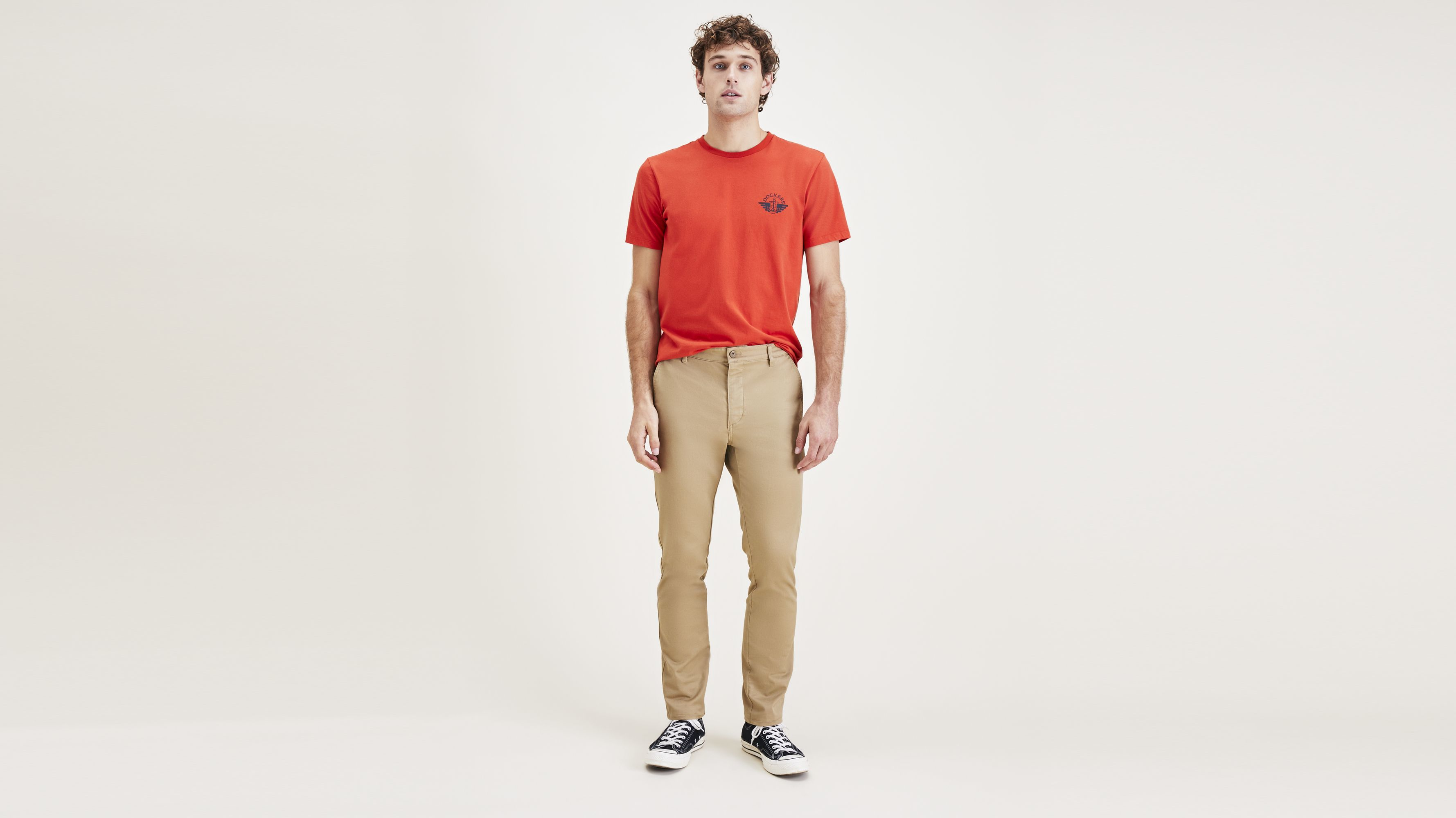 Dockers Original Skinny chino beige coton recyclé
