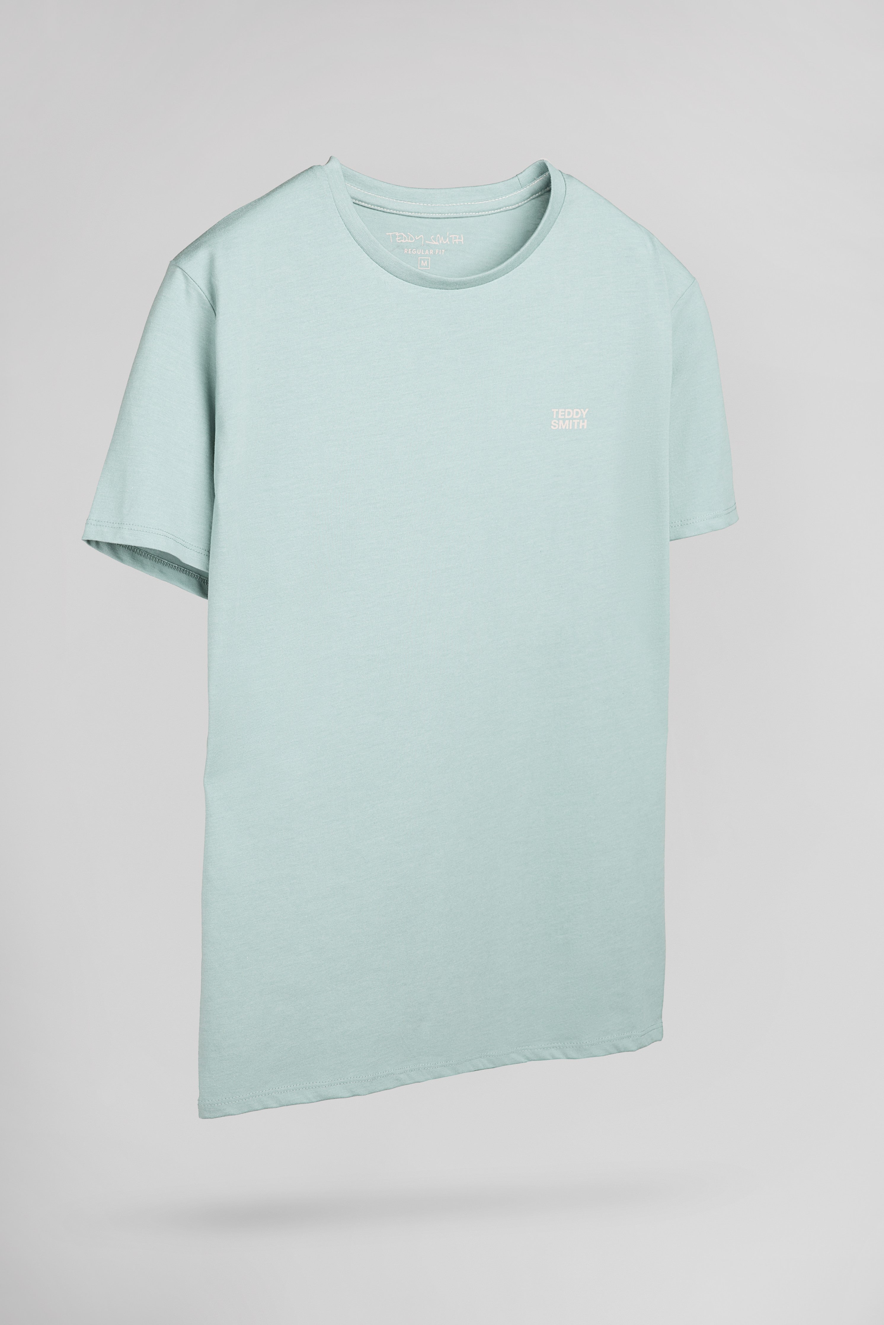 Teddy Smith The Tee 1 MC t-shirt homme bleach menthol coton