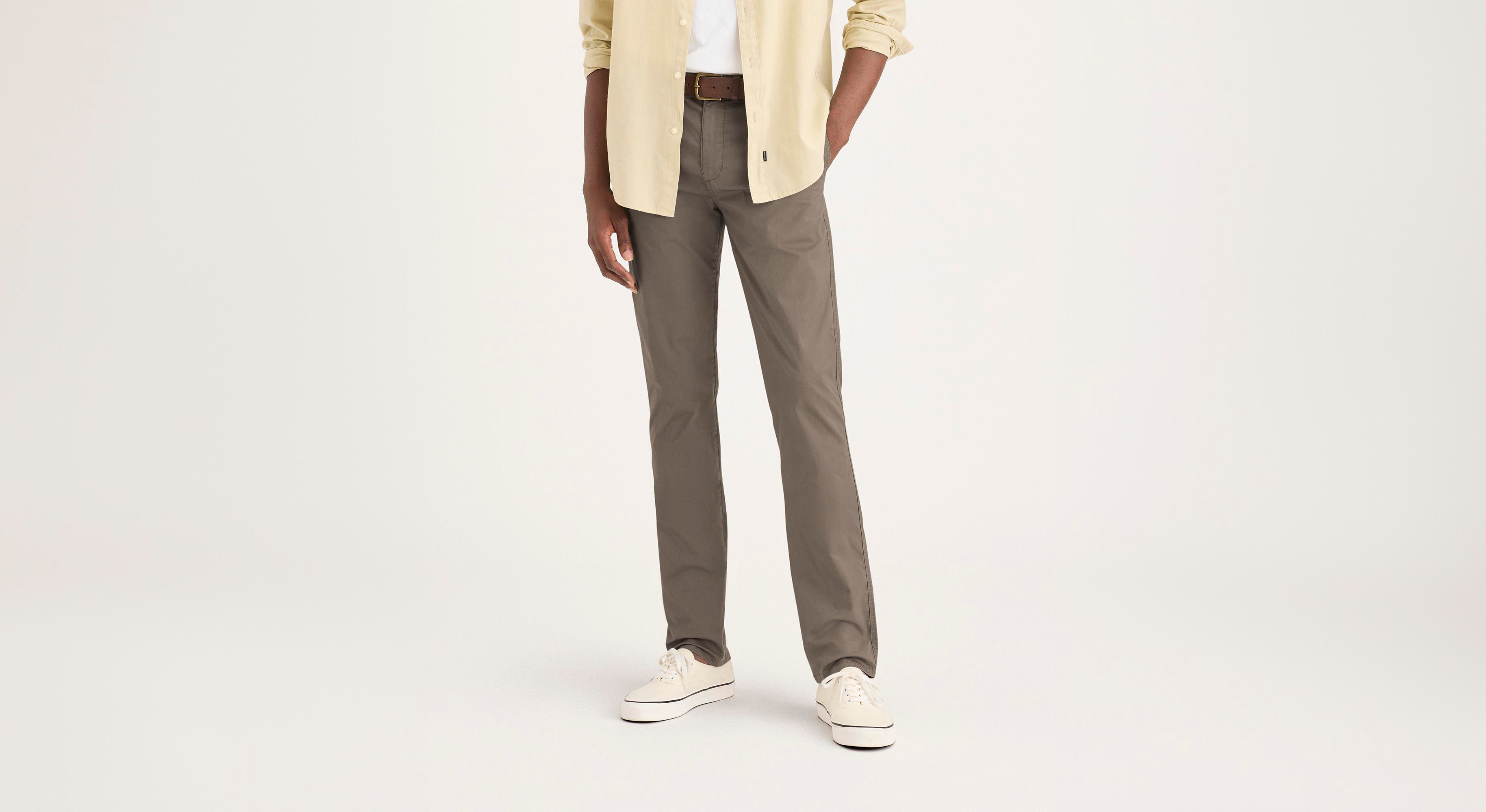 Dockers Original Slim Fit pantalon chino marron coton stretch