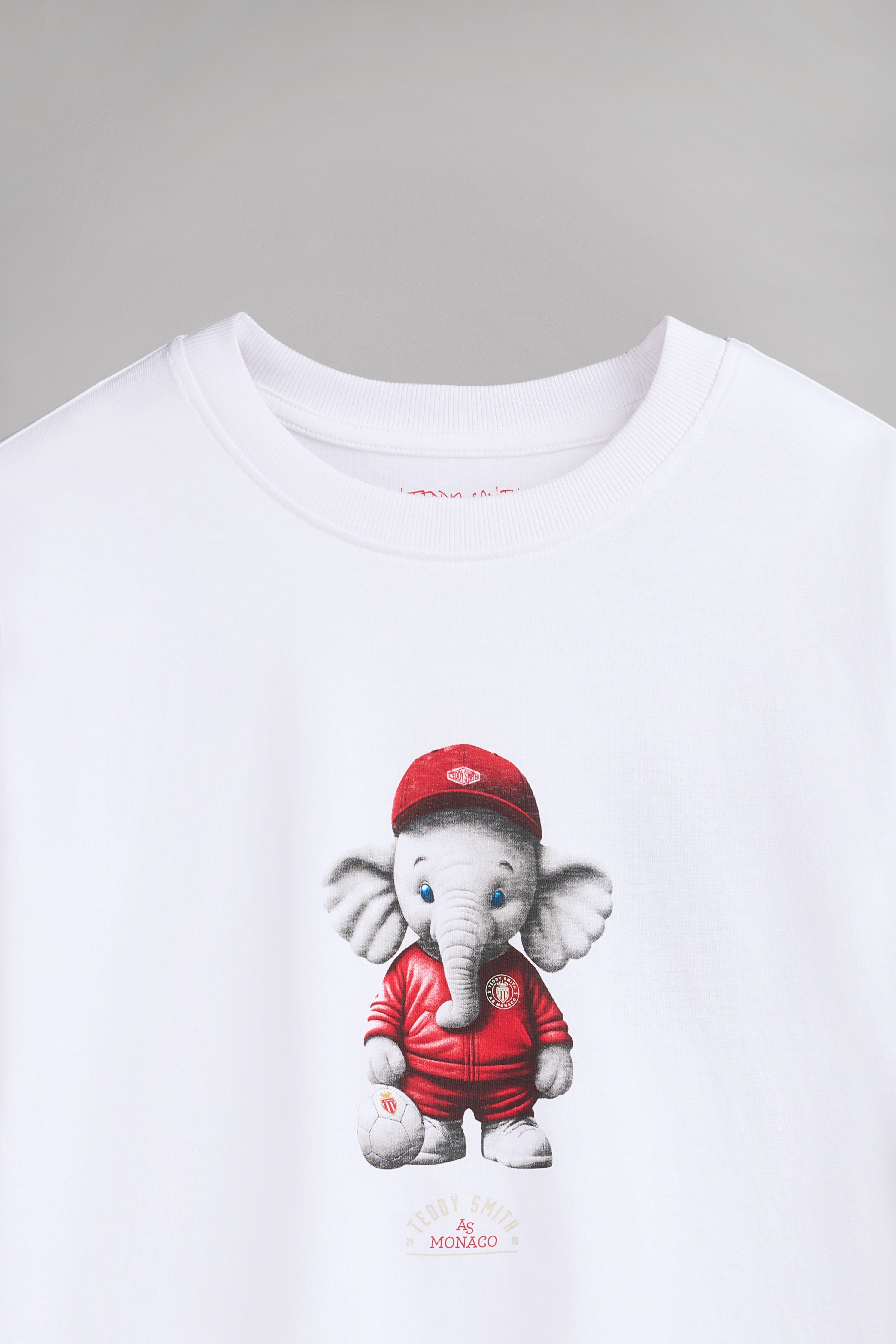Teddy Smith T-Mascotte MC t-shirt blanc Monaco