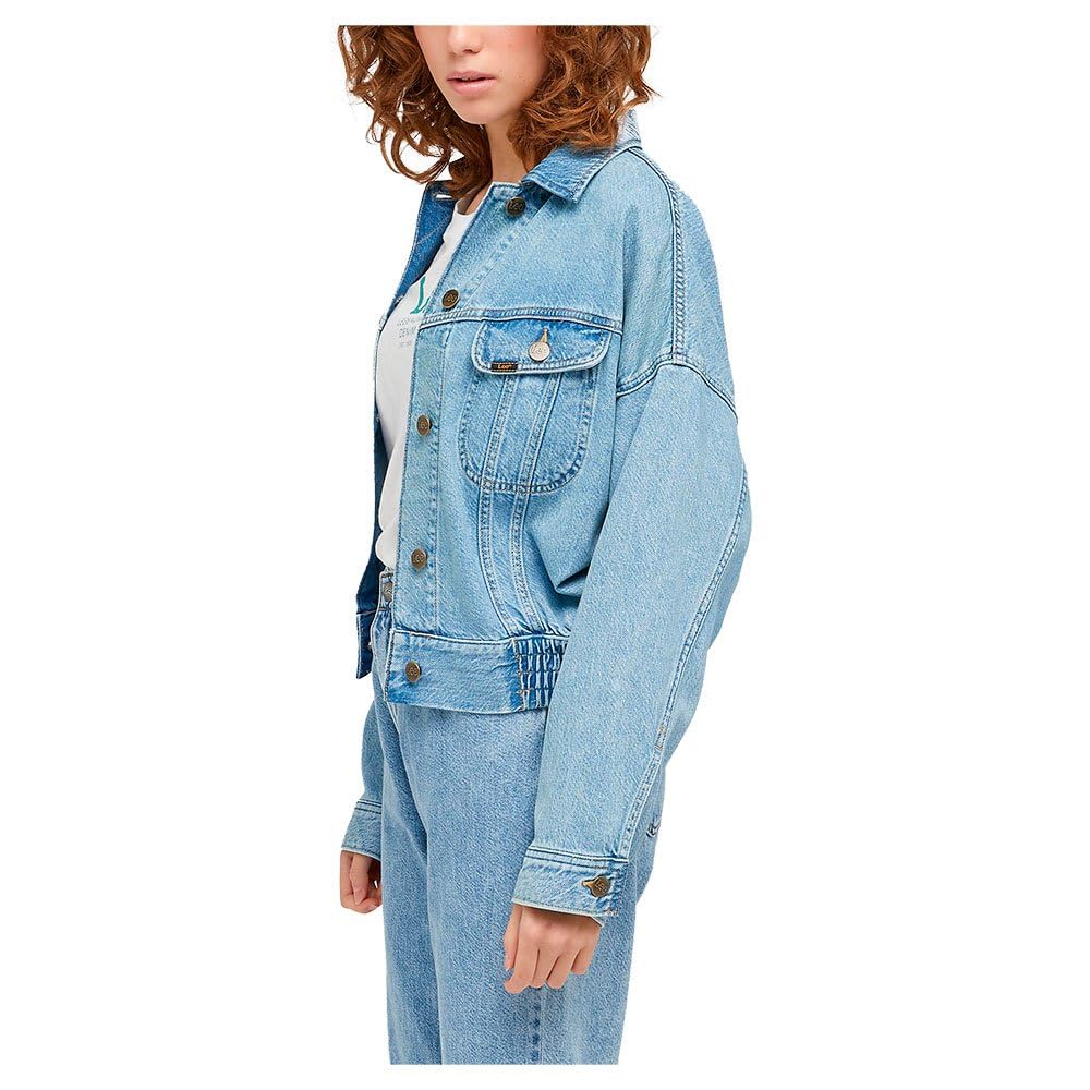 Lee Batwing Rider veste jean femme denim XS