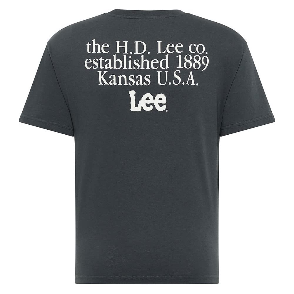 Lee Essential Graphic t-shirt femme écru coton