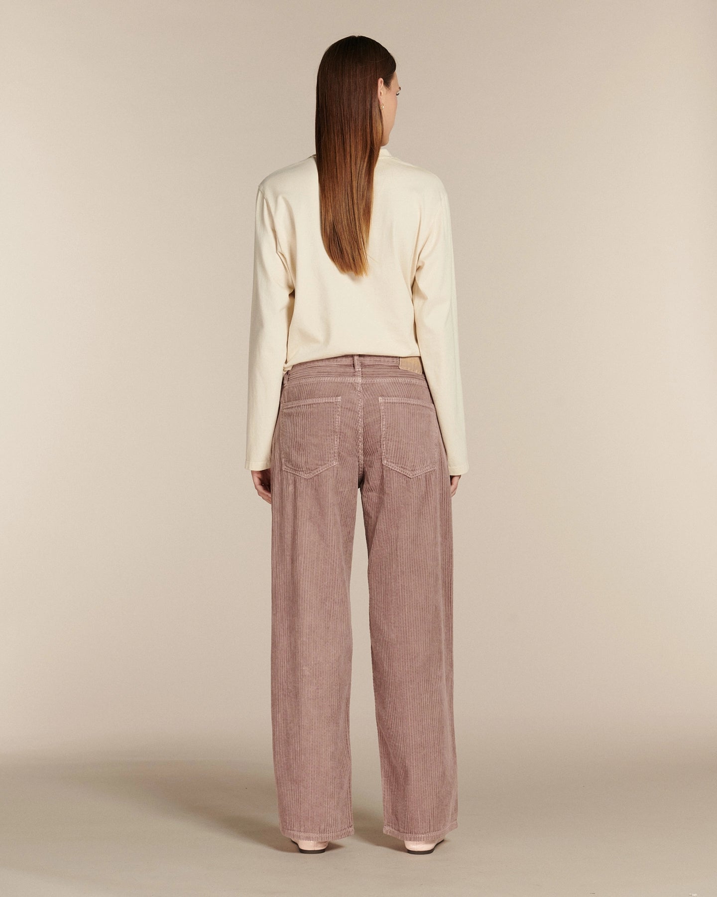Labdip River Corduroy Dye pantalon velours wisteria coton