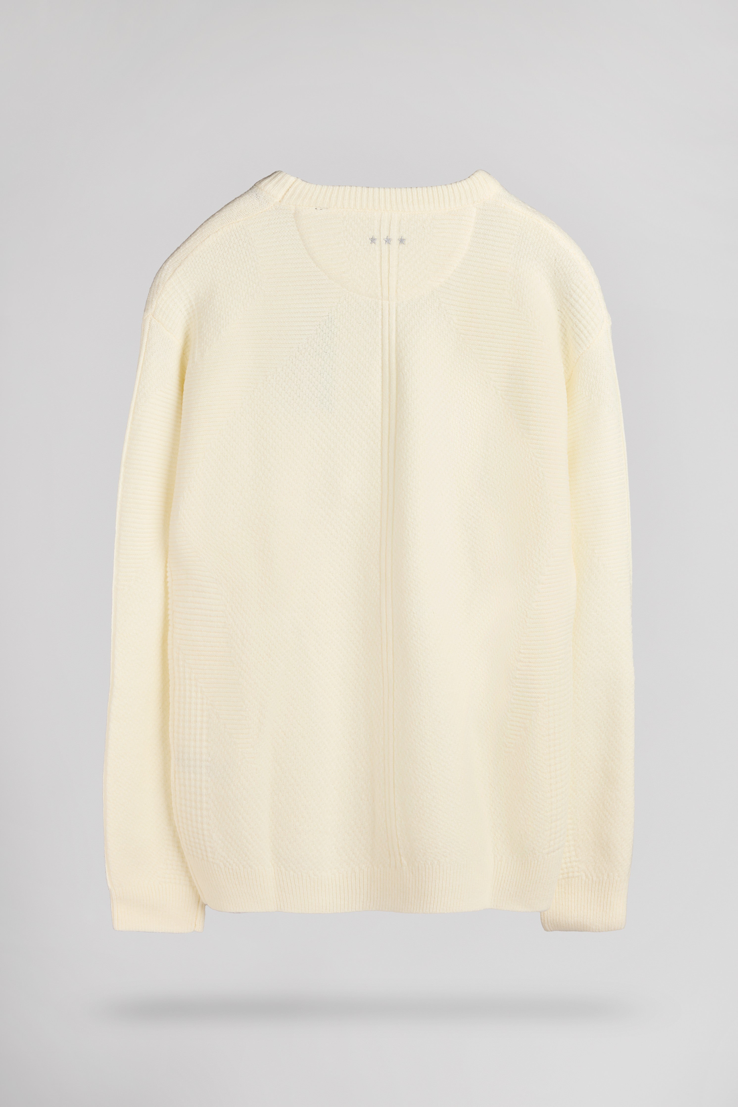 Teddy Smith P-Magnus pull col rond blanc