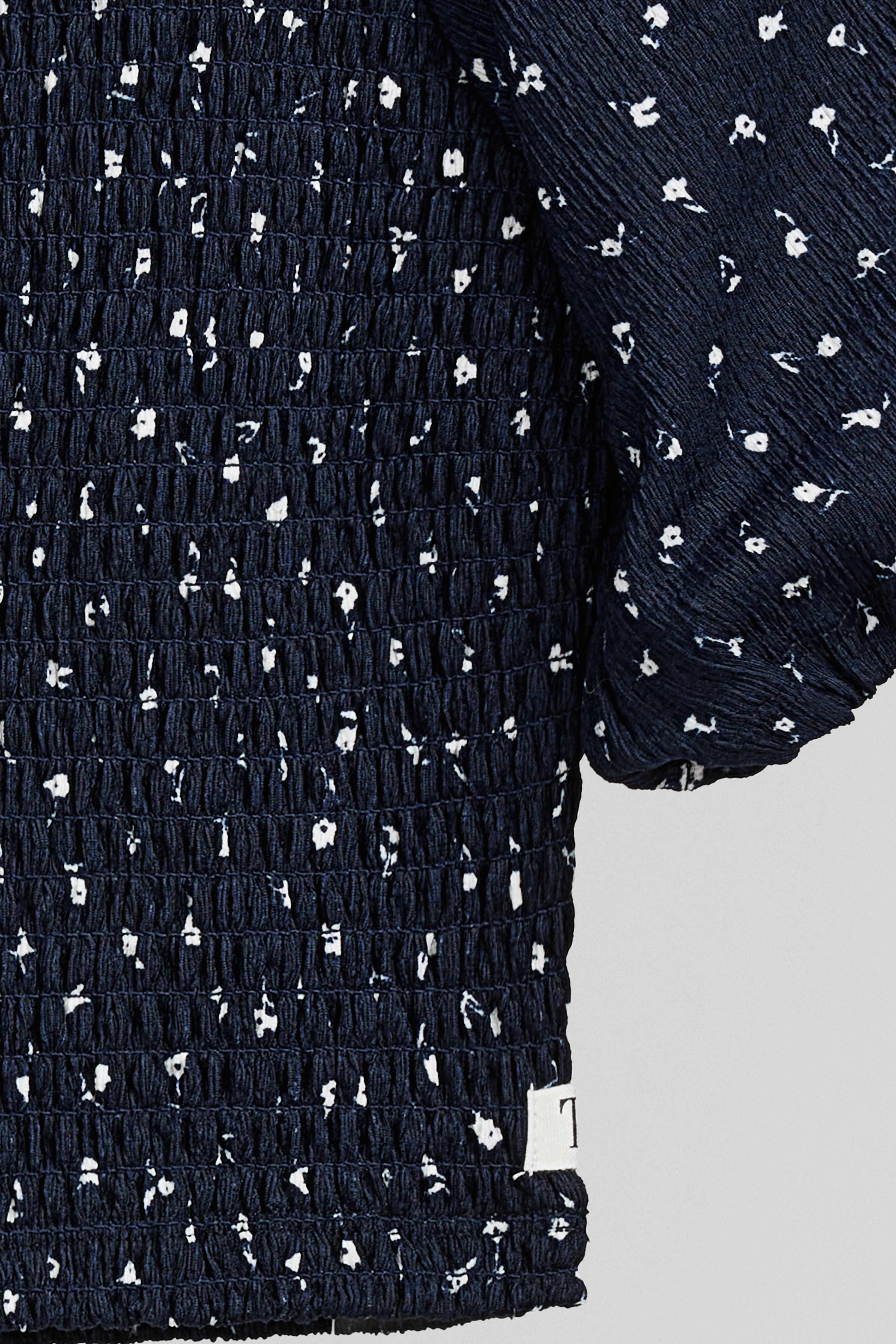 Teddy Smith T-Sosy top fille naval academy smocké