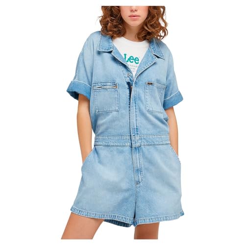 Lee Unionall combi-short femme denim clair XS