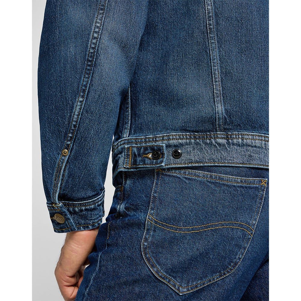 Lee Relaxed Rider veste en jean homme bleu orchidée