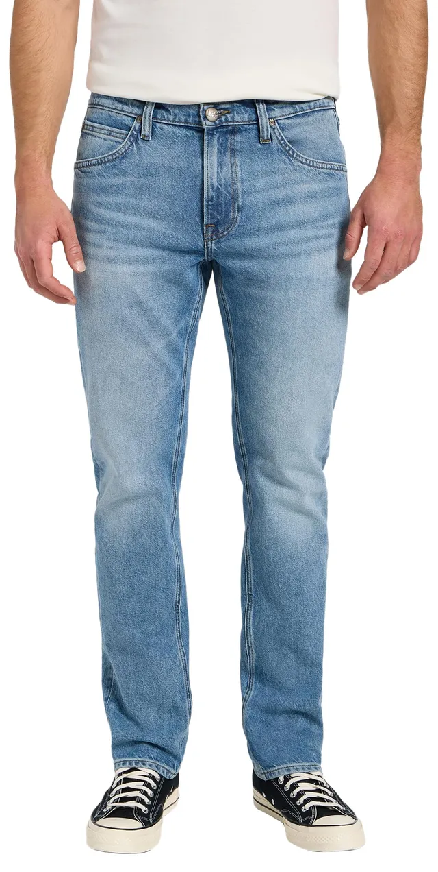 Lee Daren Zip Fly jean homme droit bleu marine