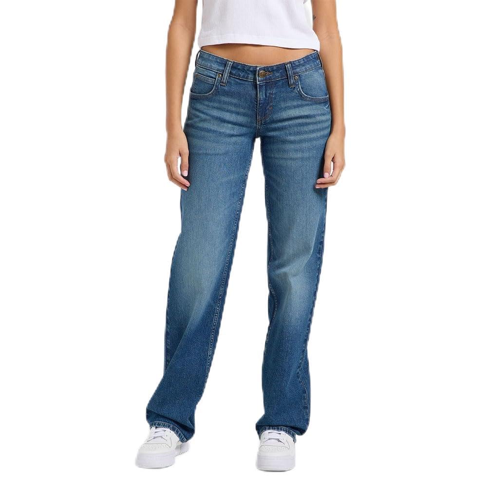 Lee Zoe jean femme droit taille basse No Foul stretch