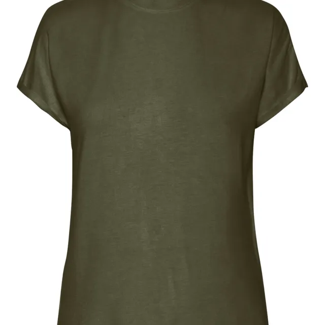 Noisy May t-shirt col rond coupe droite viscose stretch