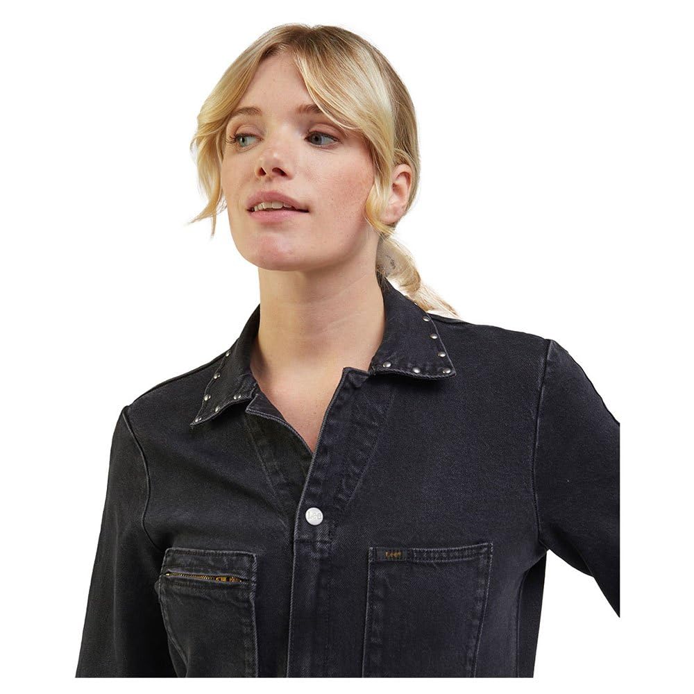 Lee Unionall combinaison femme denim léger bleu clair