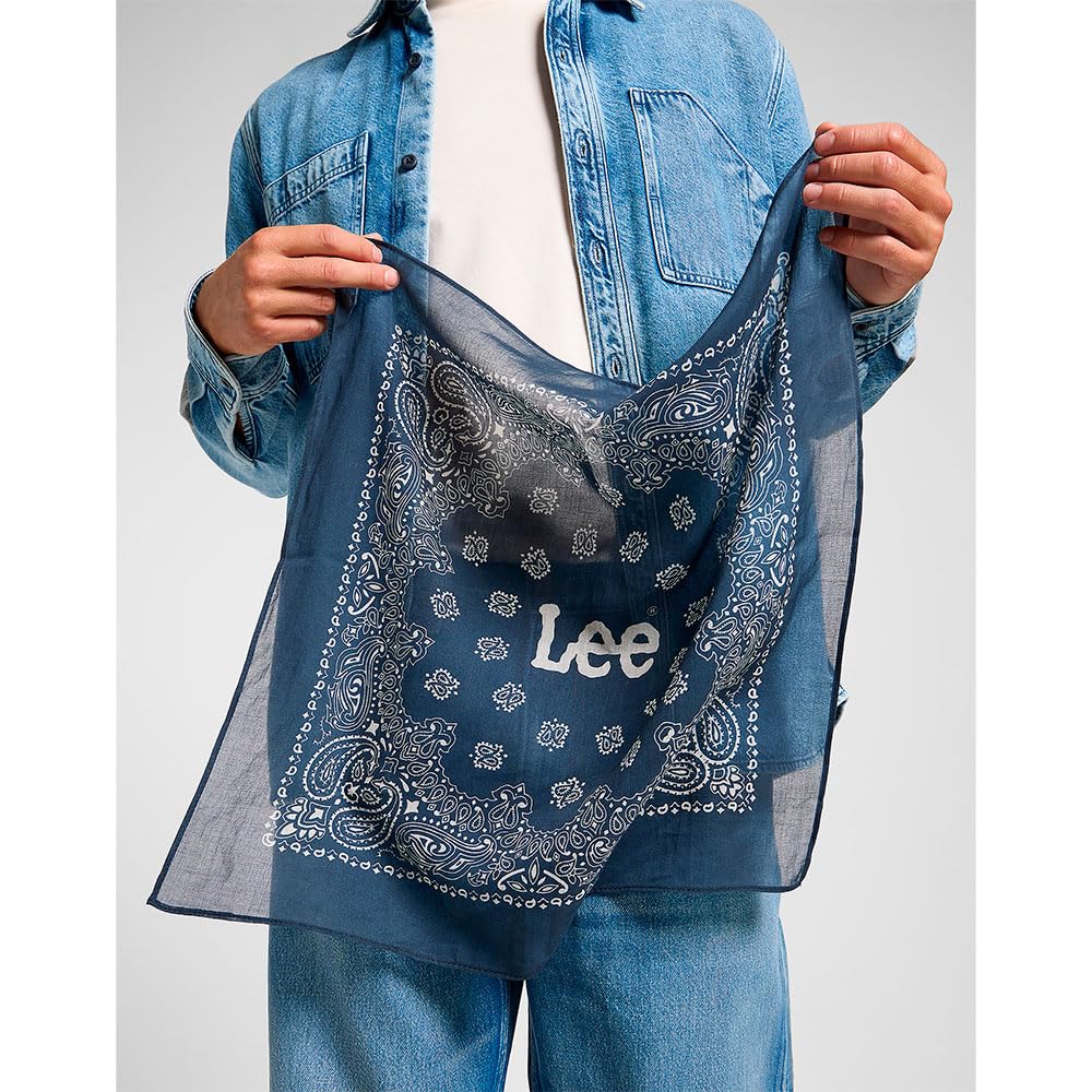 Lee Rivet bandana homme Rivet Navy denim selvedge
