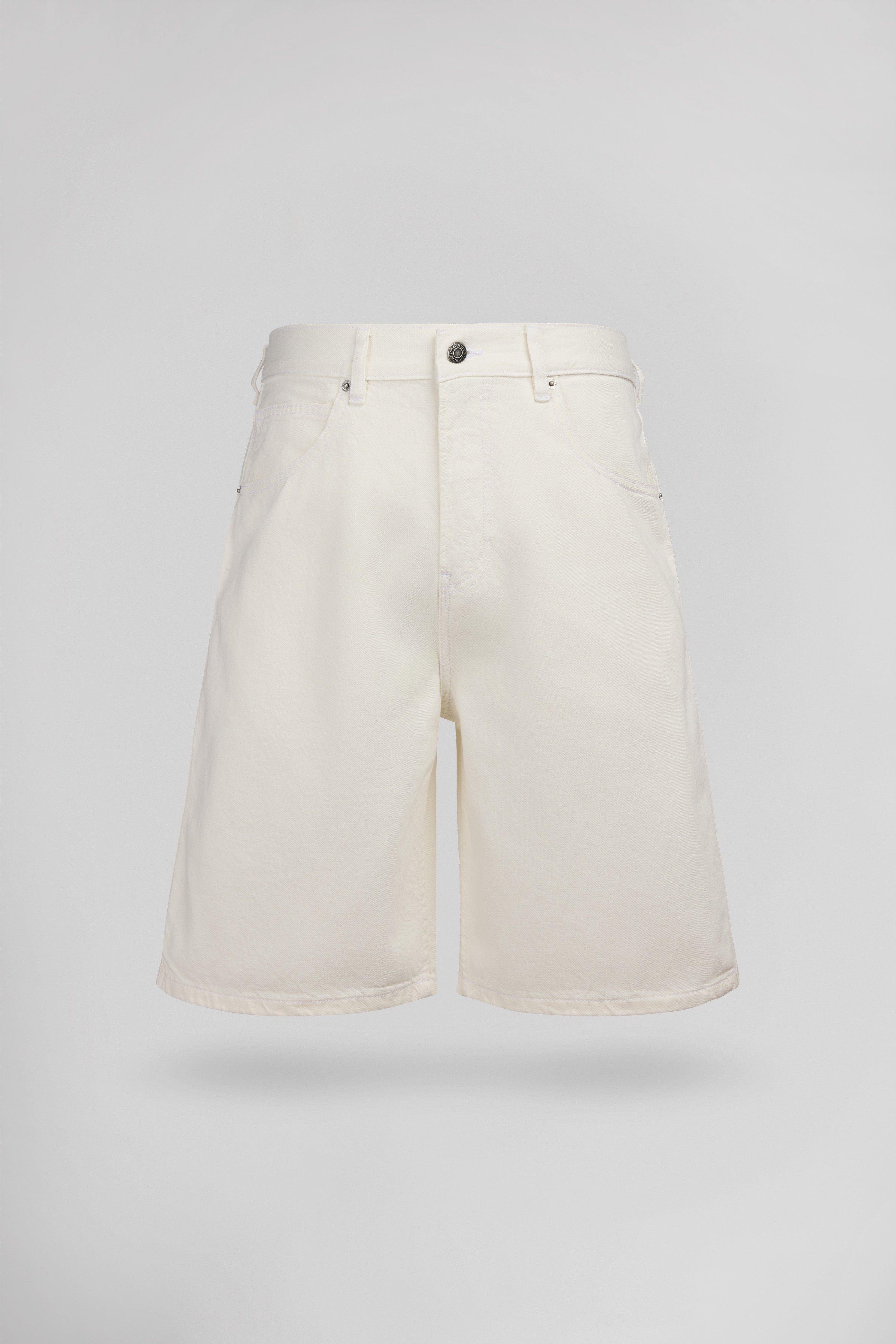 Teddy Smith S-Axel short denim écru coton