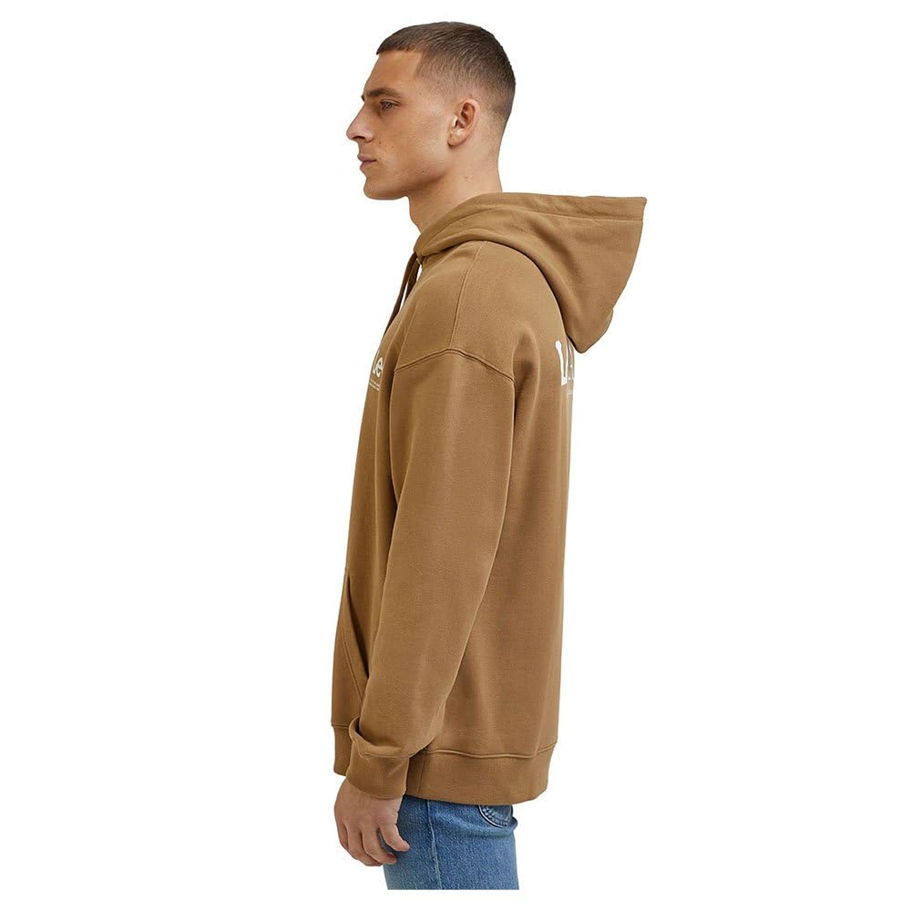Lee Loose Logo Sweat à Capuche Homme XXL Coton