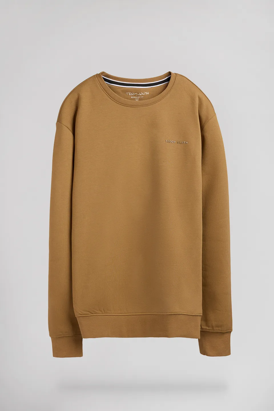 Teddy Smith S-Nark sweat noisette col rond