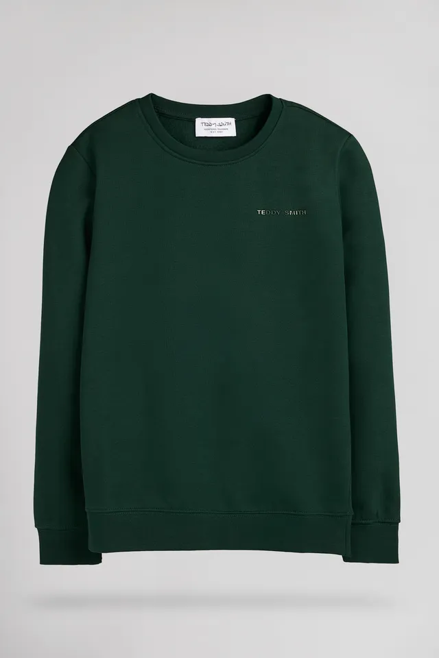 Teddy Smith S-Nark RC sweat garçon vert scarabé