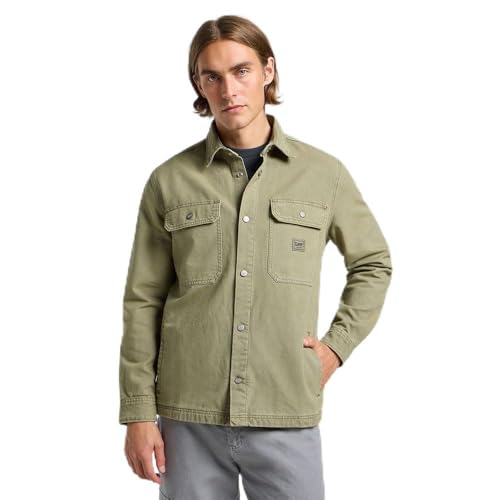 Lee Workwear Overshirt Surchemise Homme Écru Taille L
