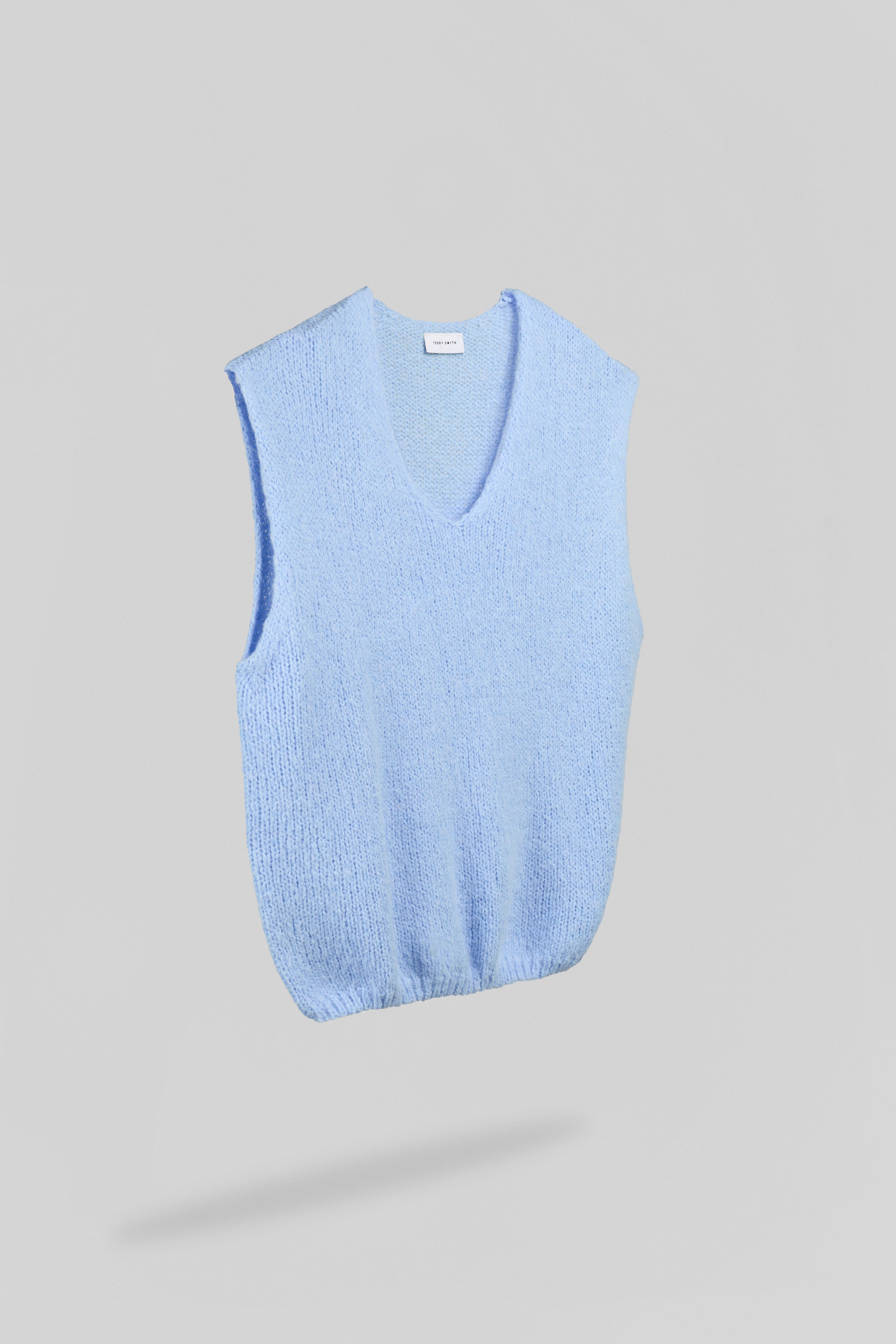 Teddy Smith P-Molia pull sans manches bleu ciel