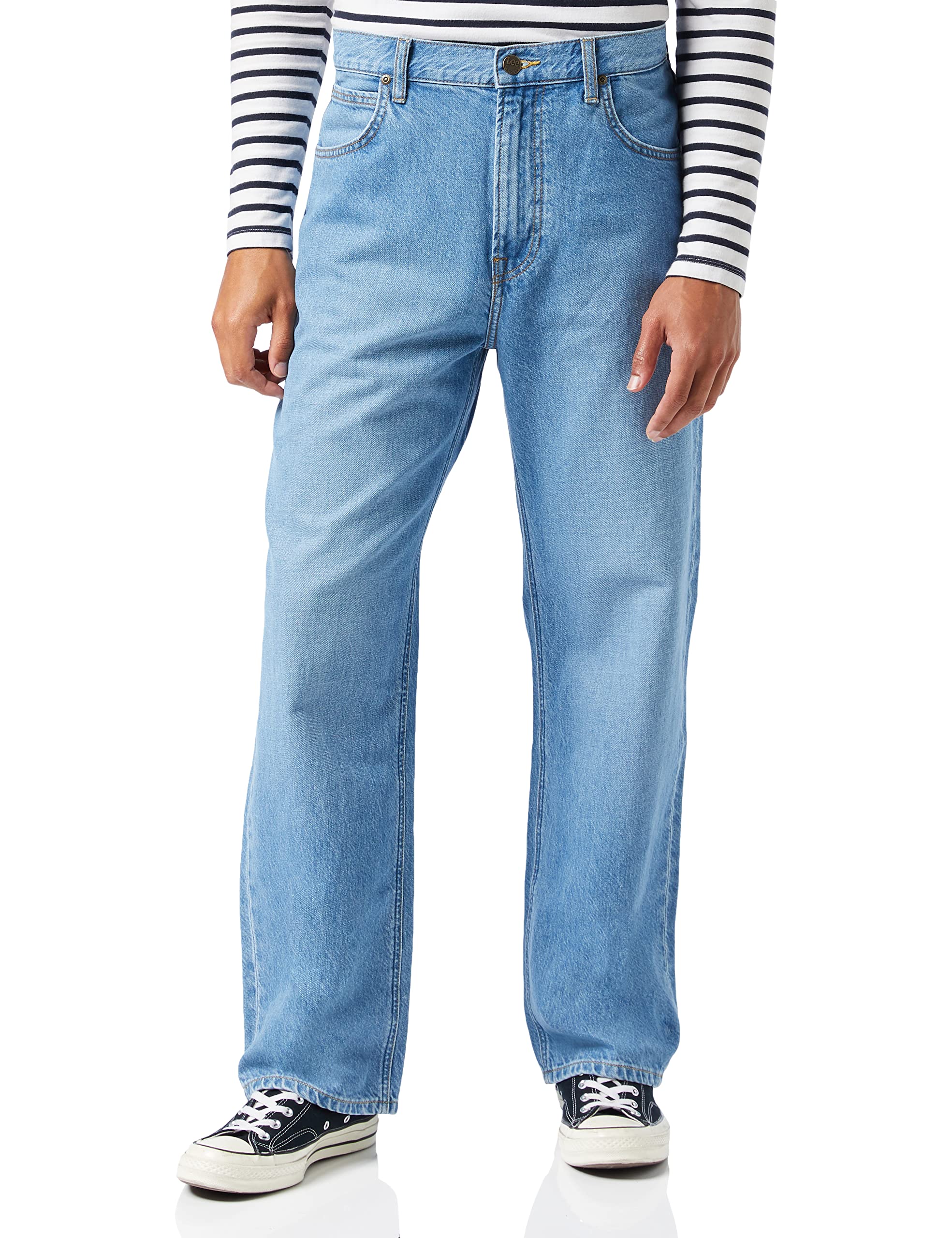 Lee Asher jean homme coupe droite denim