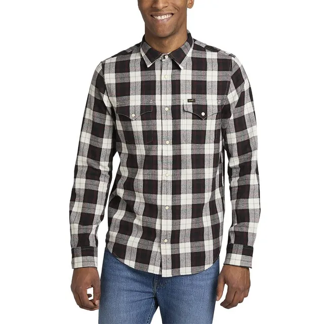 Lee Clean Regular Western T-shirt Homme Velvet Beet