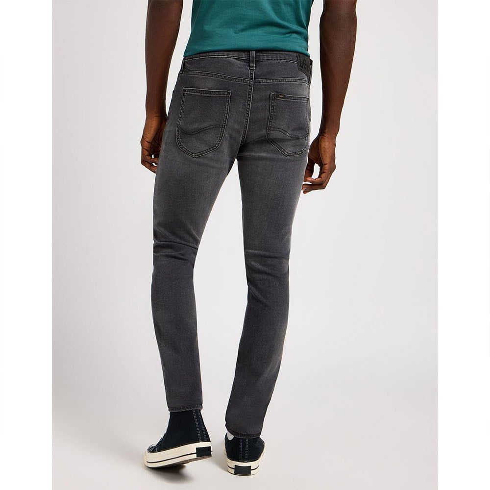 Lee Malone jean homme noir délavé 38/32 délavé