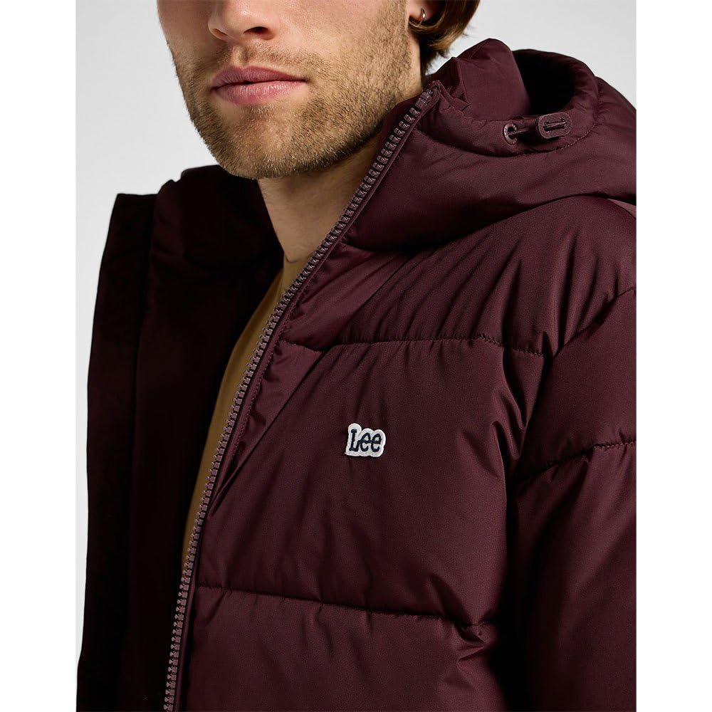 Lee Puffer doudoune homme Velvet Beet matelassée