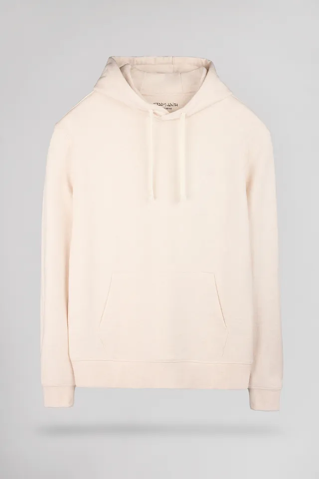 Teddy Smith S-Narvik Hoody sweat homme cream capuche