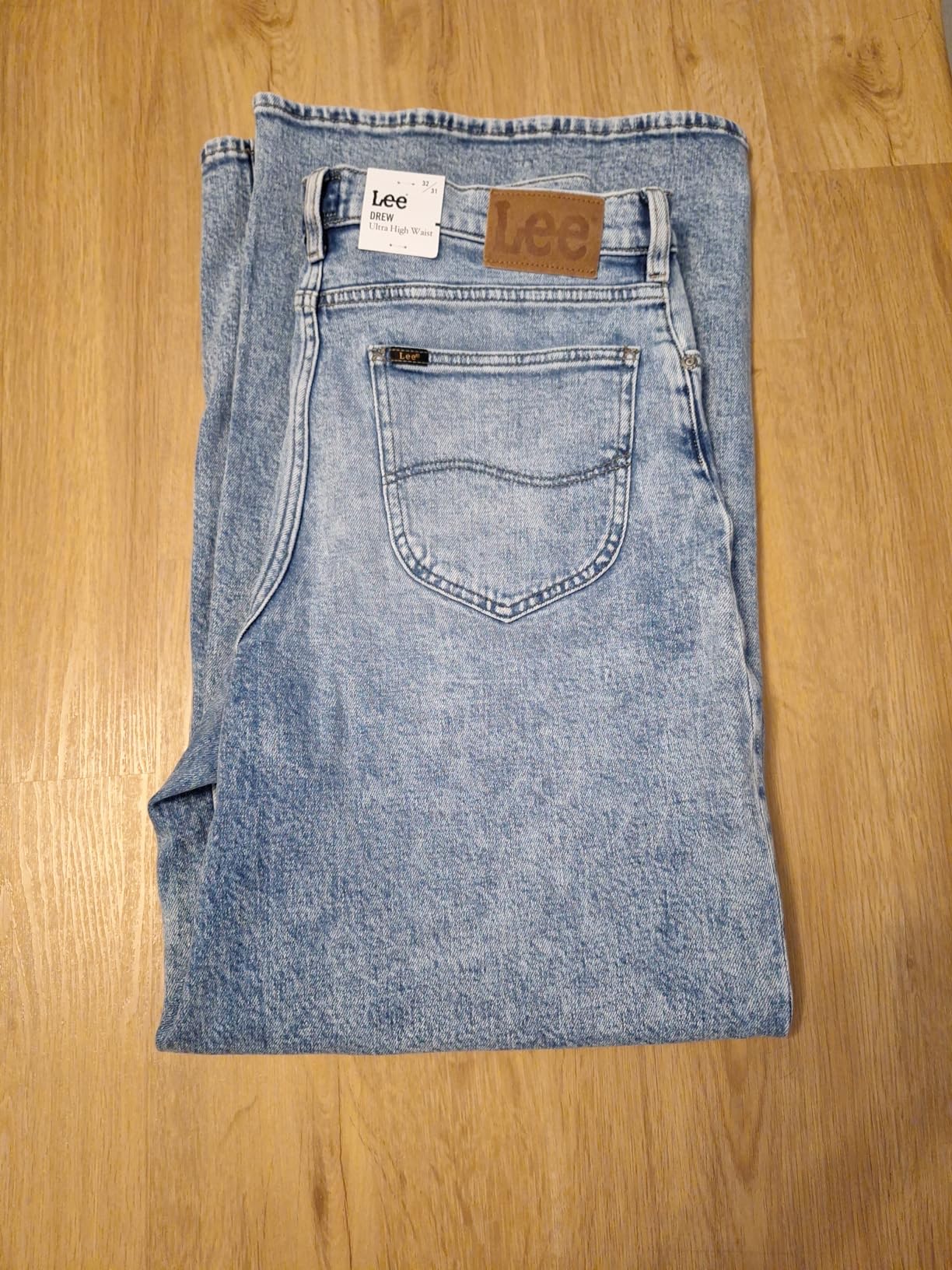 Lee jean boyfriend femme délavé coupe ample