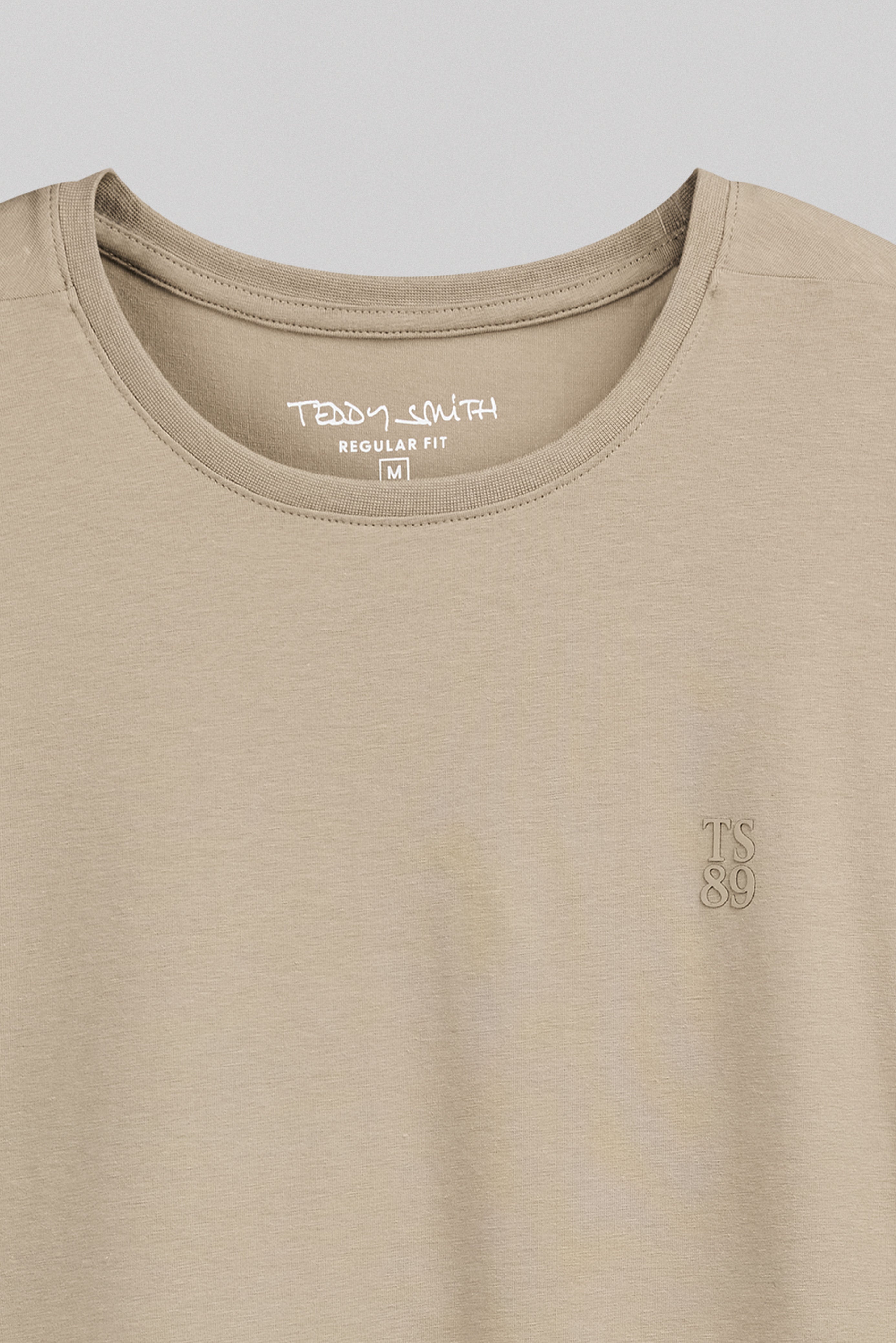 Teddy Smith T-Telo MC Wolf Beige t-shirt beige uni
