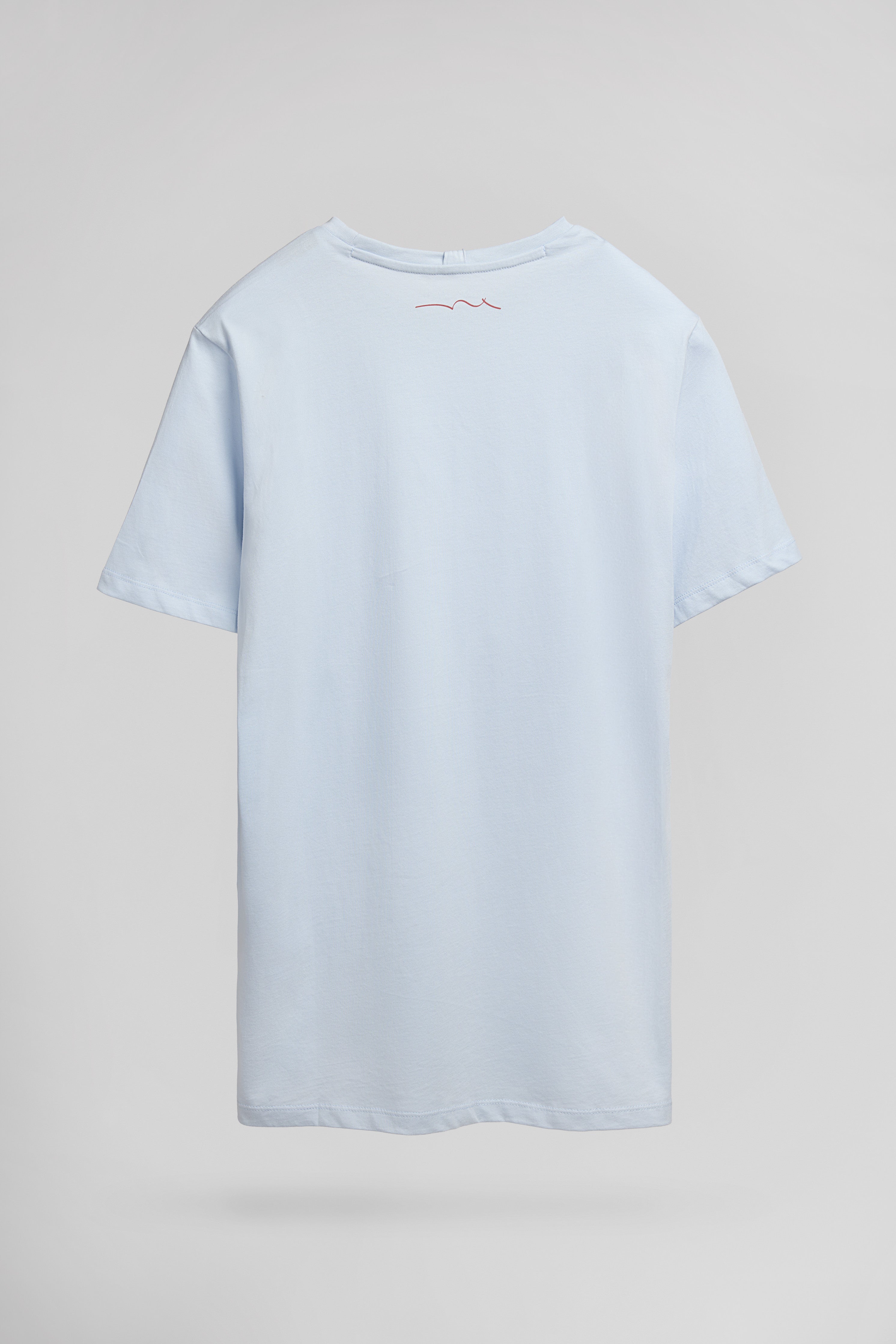 Teddy Smith T-Soy 2 MC t-shirt bleu pastel coton