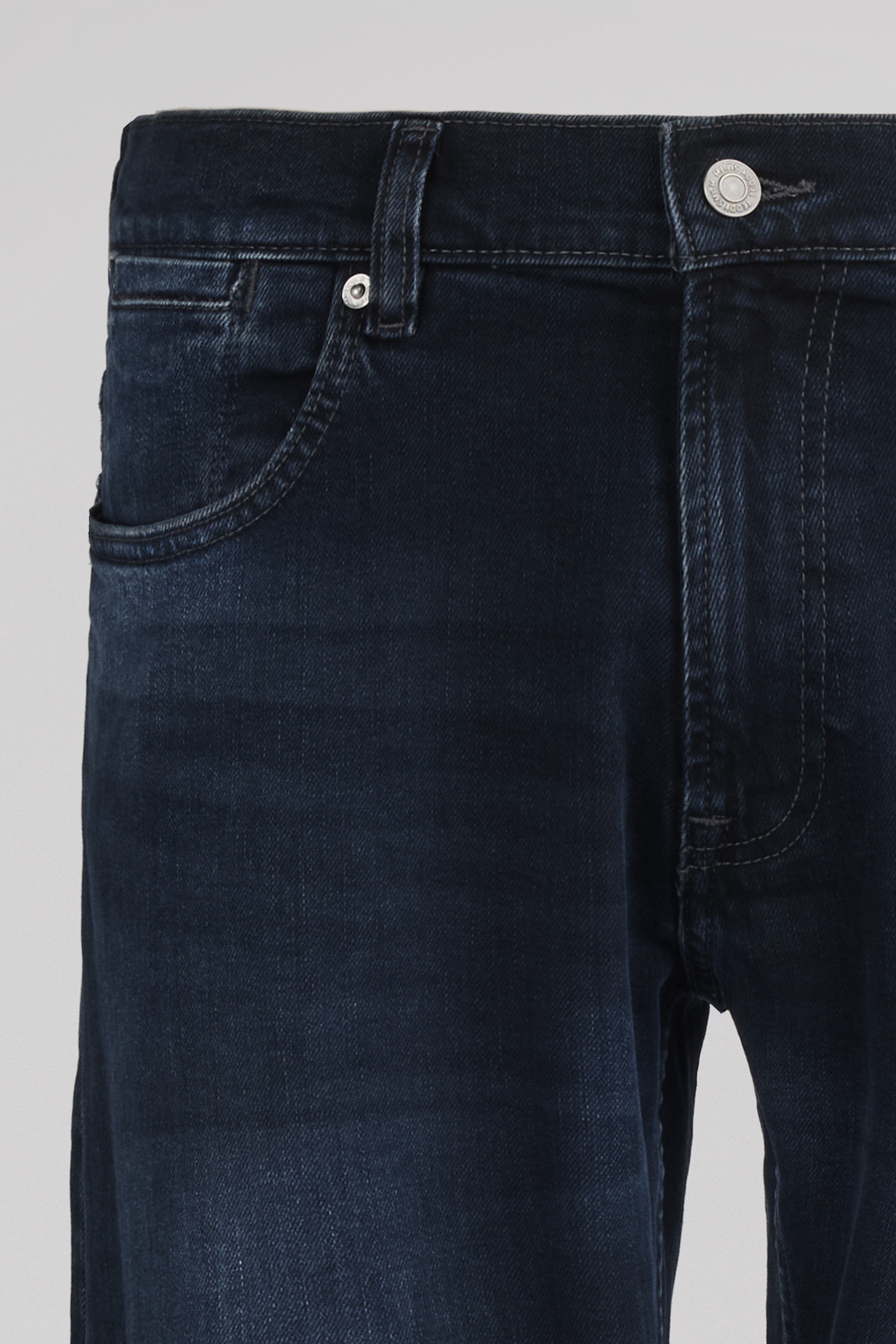Teddy Smith Reg L32 jean droit deep blue homme coton