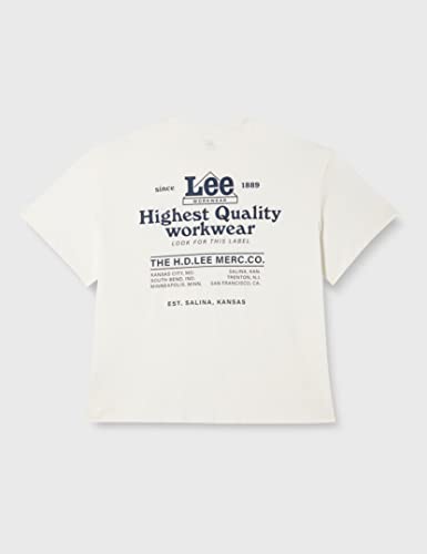 Lee Worker t-shirt homme col rond coton
