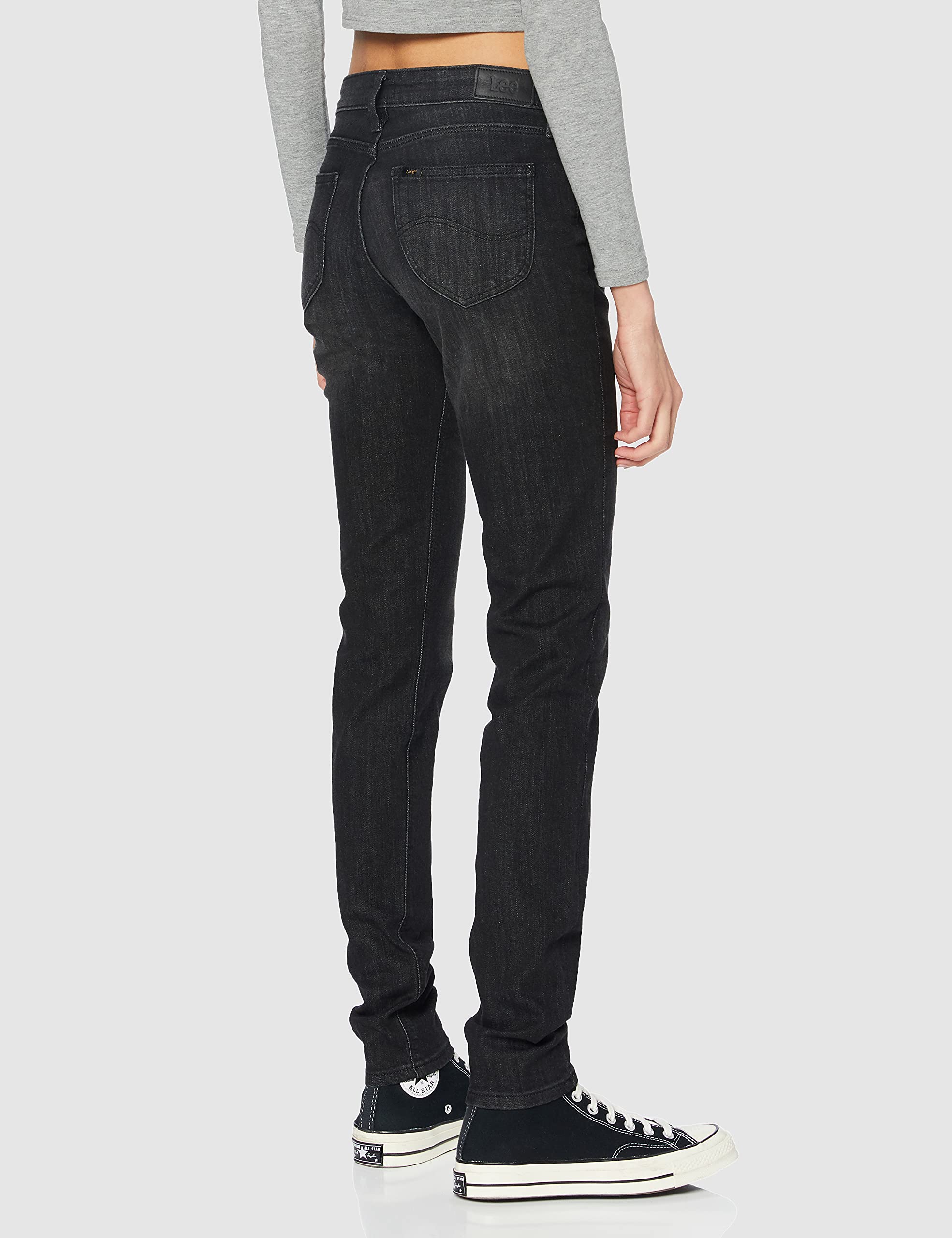 Lee Scarlett jean skinny noir Black Orrick 28/33
