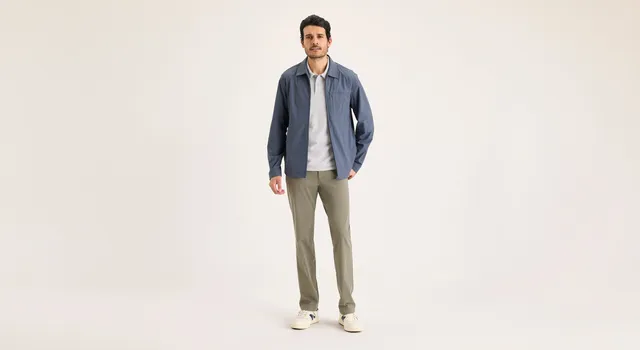 Dockers Go Activeflex chino homme slim vert camo
