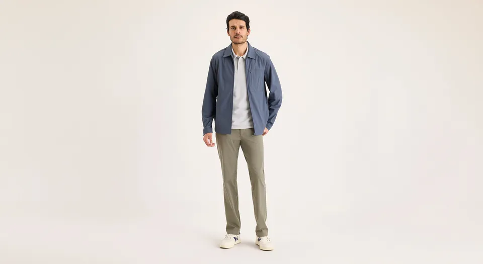 Dockers Go Activeflex chino homme slim vert camo