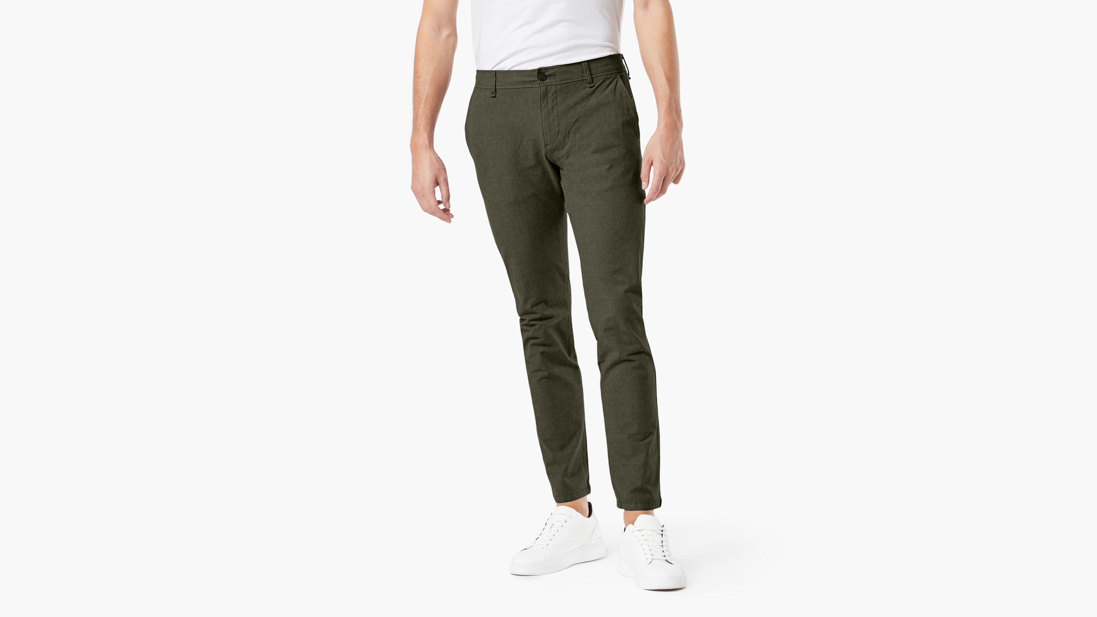 Dockers Ultimate chino skinny homme olive stretch