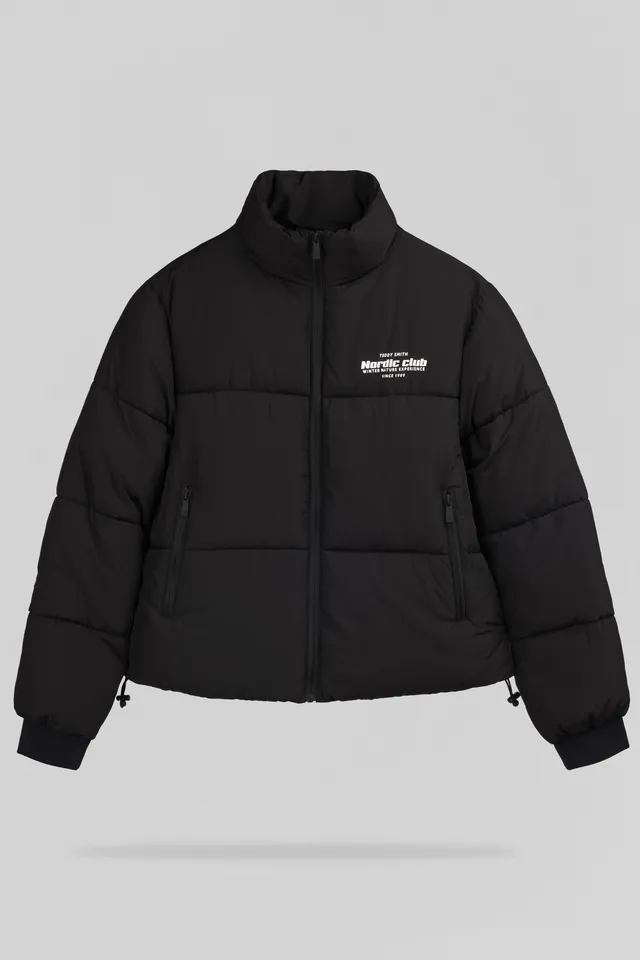 Teddy Smith B-Agata blouson matelassé noir femme
