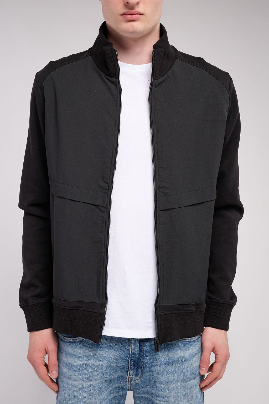 Teddy Smith G-Sabin Zip gilet sweat noir homme