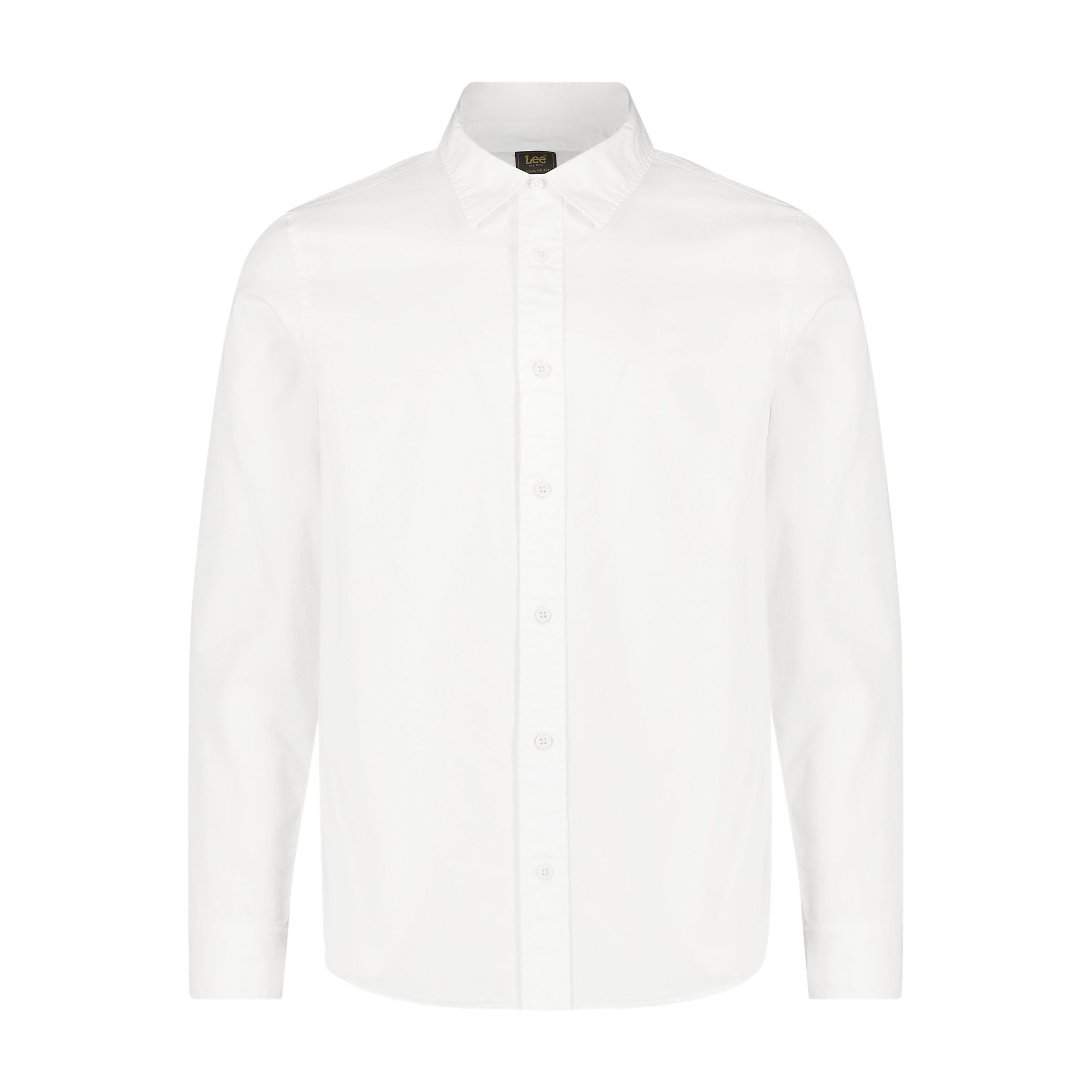 Lee Patch Shirt chemise homme blanche coton M