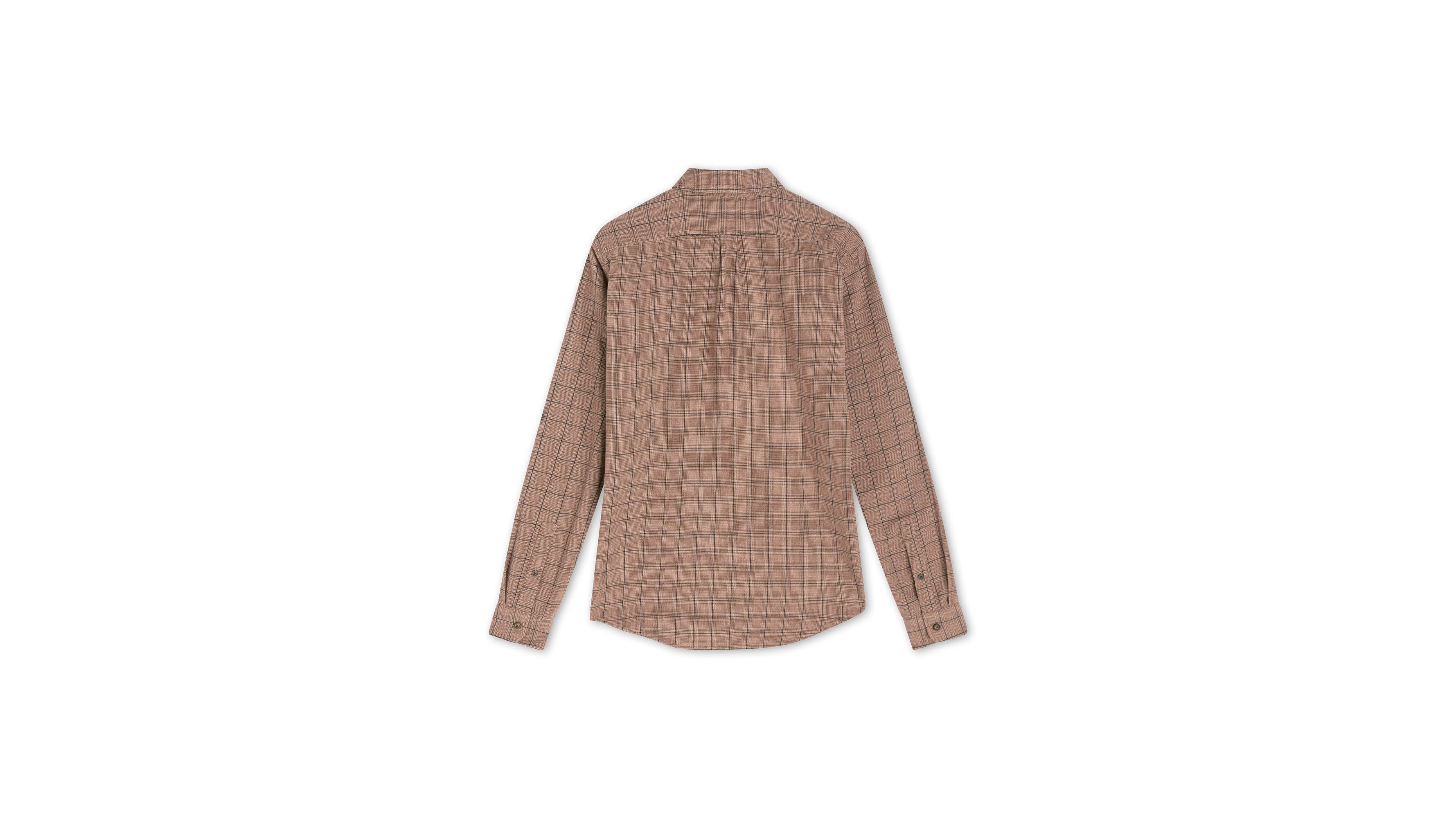 Dockers Icon Chemise Slim Marron Boutonnée Casual